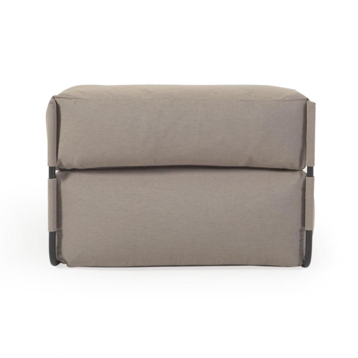 Sofa modułowa ogrodowa SQUARE - fotel khaki La Forma Eye on Design