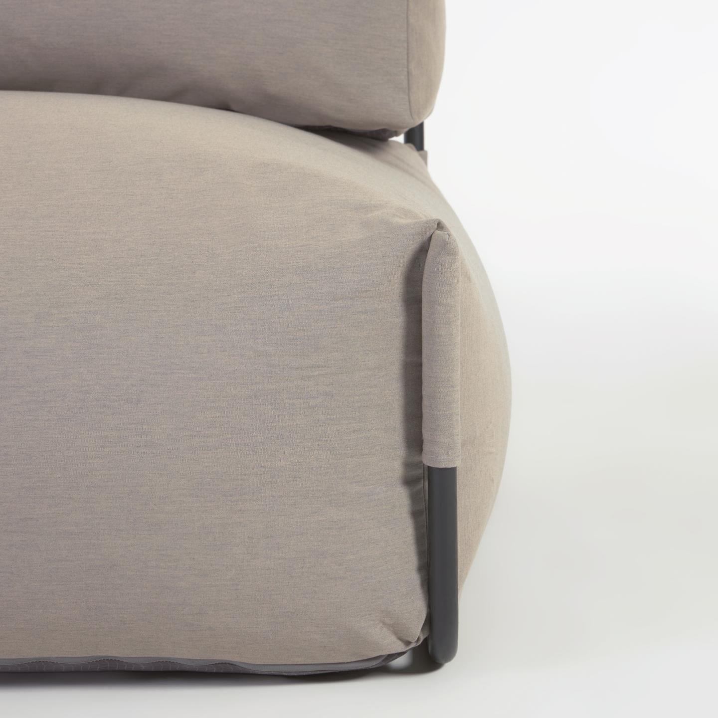Sofa modułowa ogrodowa SQUARE - fotel khaki La Forma Eye on Design