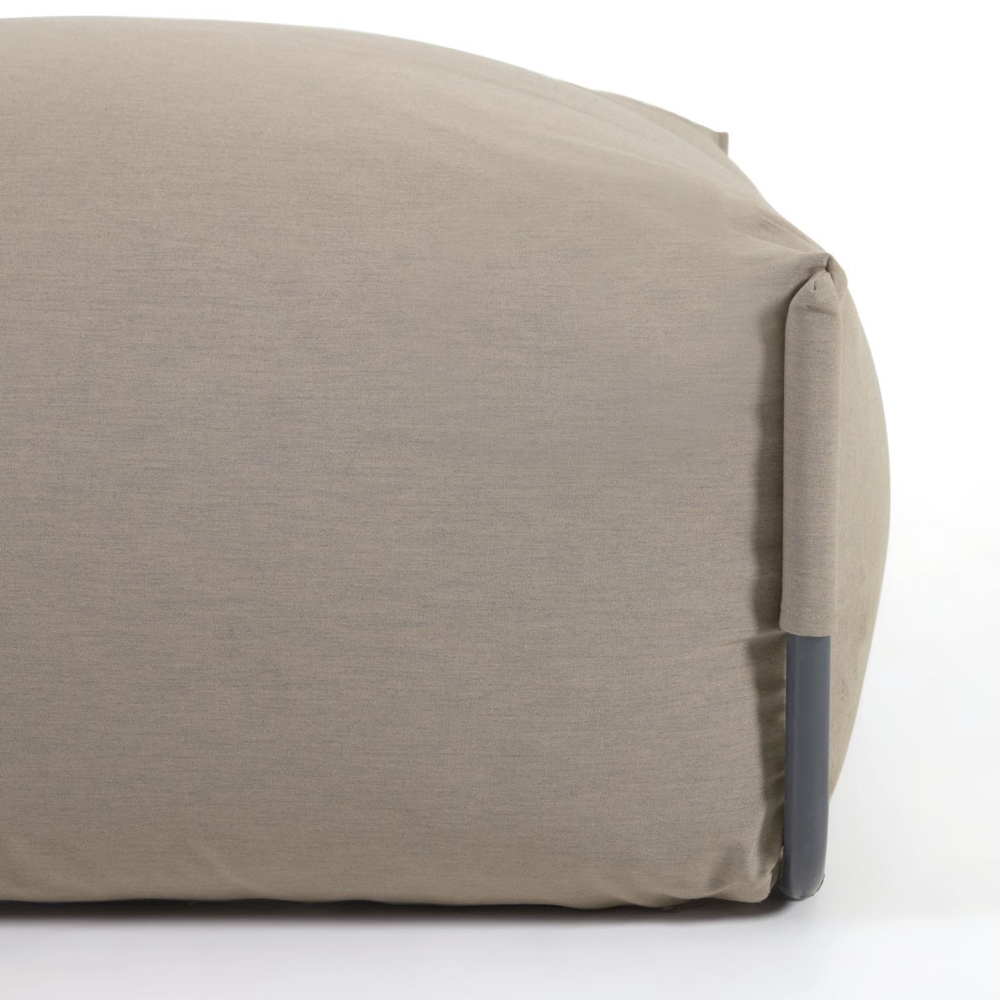 Sofa modułowa ogrodowa SQUARE - puf khaki La Forma Eye on Design