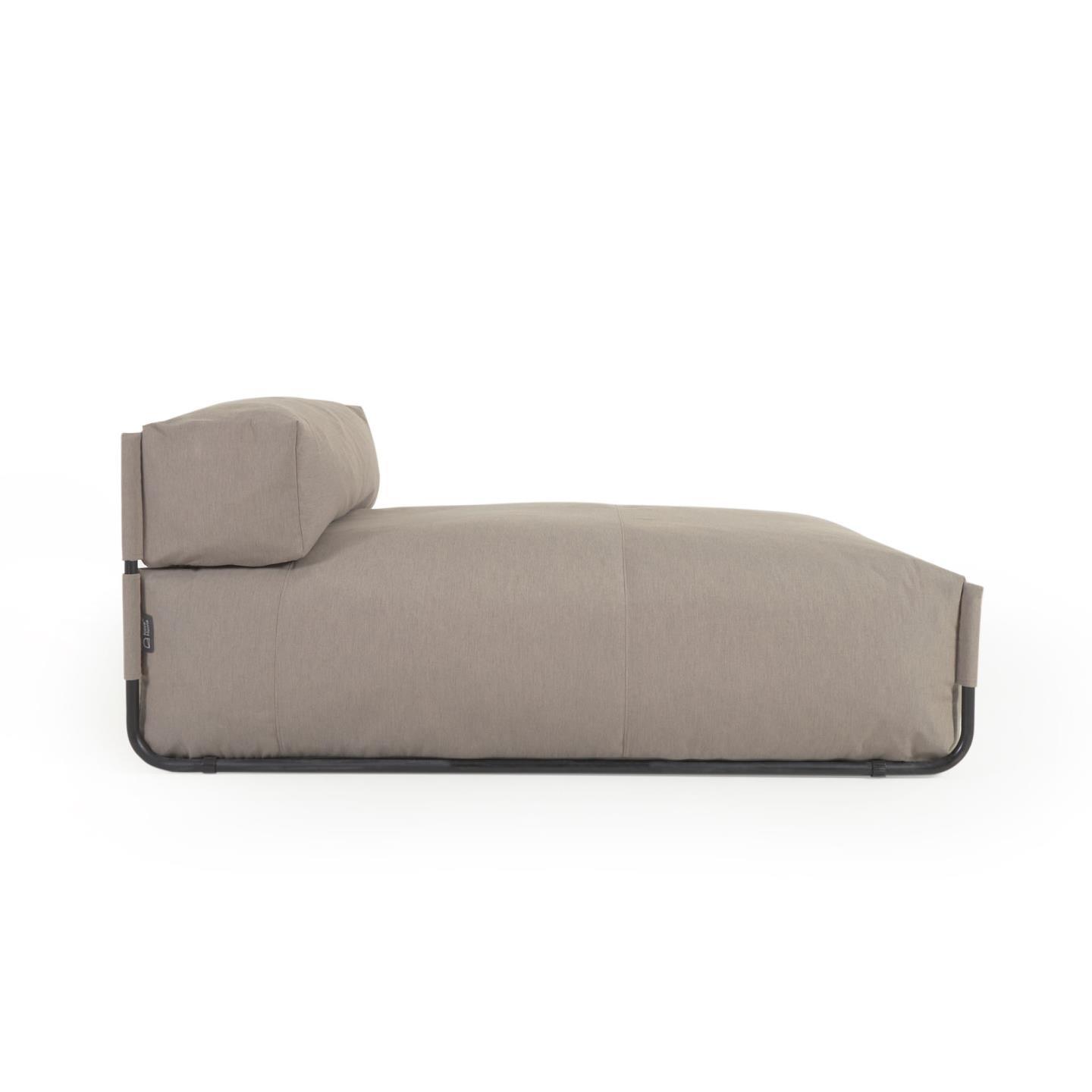 Sofa modułowa ogrodowa SQUARE - szezlong khaki La Forma Eye on Design
