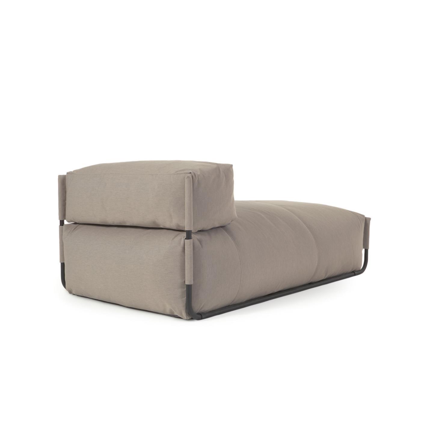 Sofa modułowa ogrodowa SQUARE - szezlong khaki La Forma Eye on Design