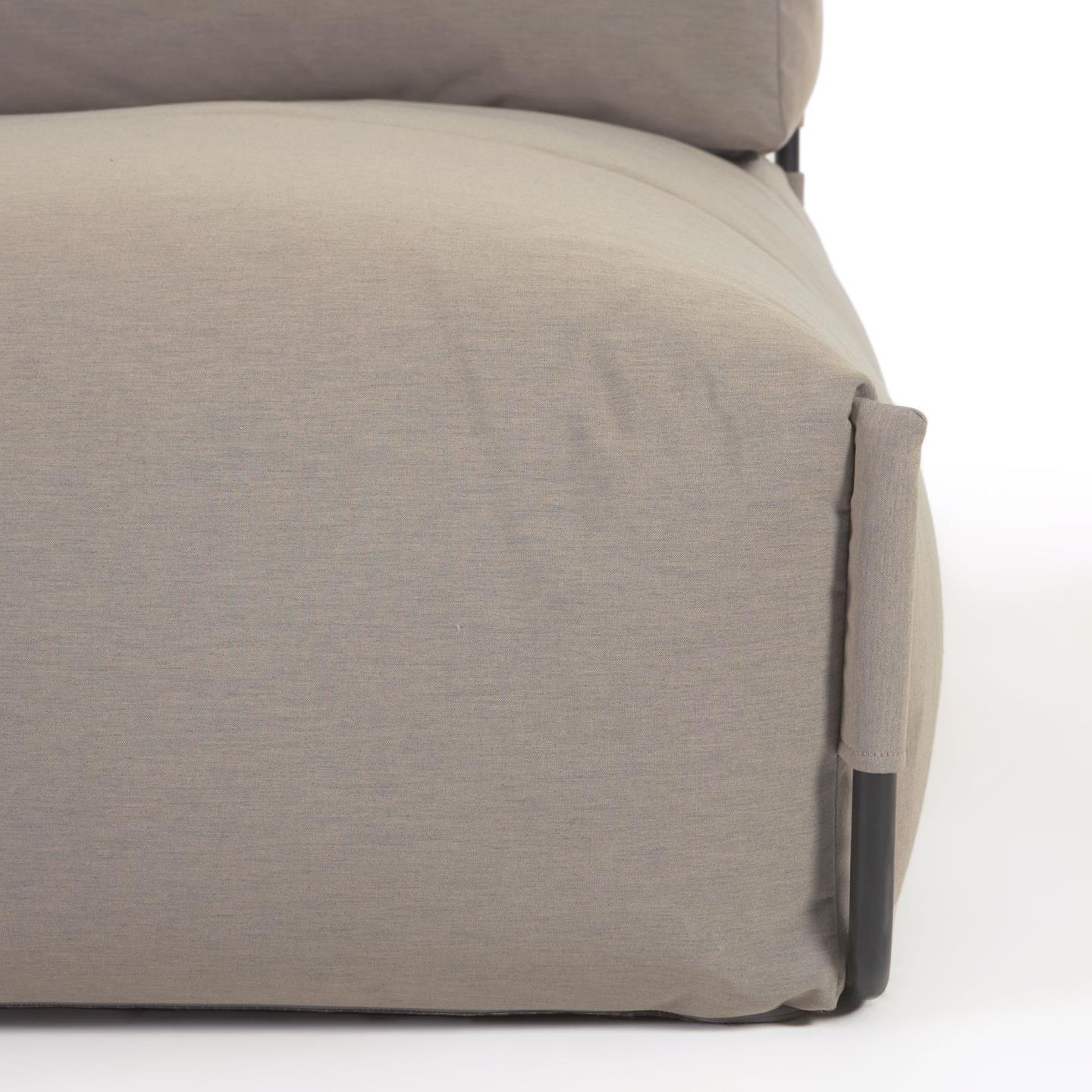 Sofa modułowa ogrodowa SQUARE - szezlong khaki La Forma Eye on Design