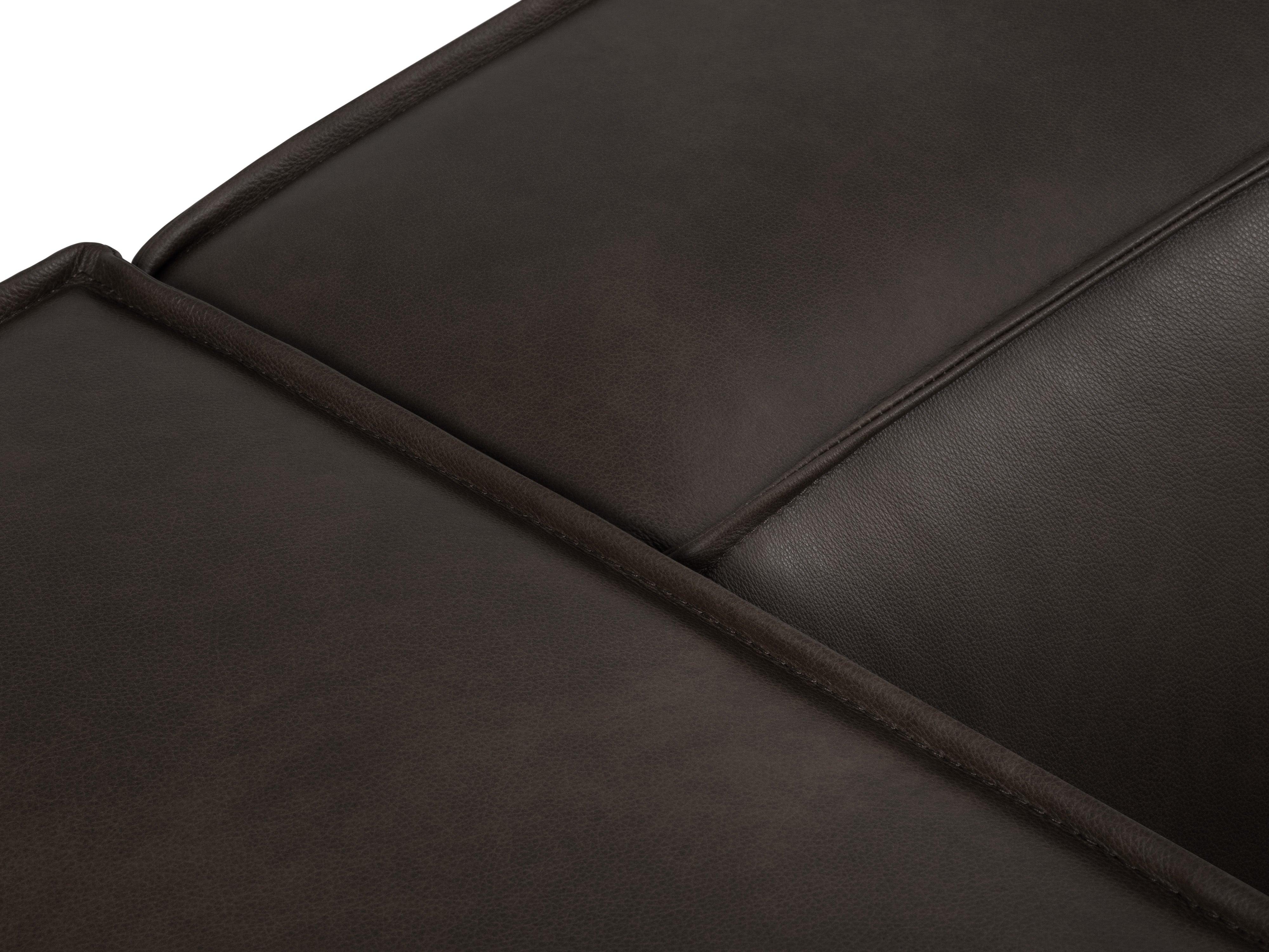 Sofa narożna skórzana MADAME ciemnobrązowy Windsor & Co Eye on Design