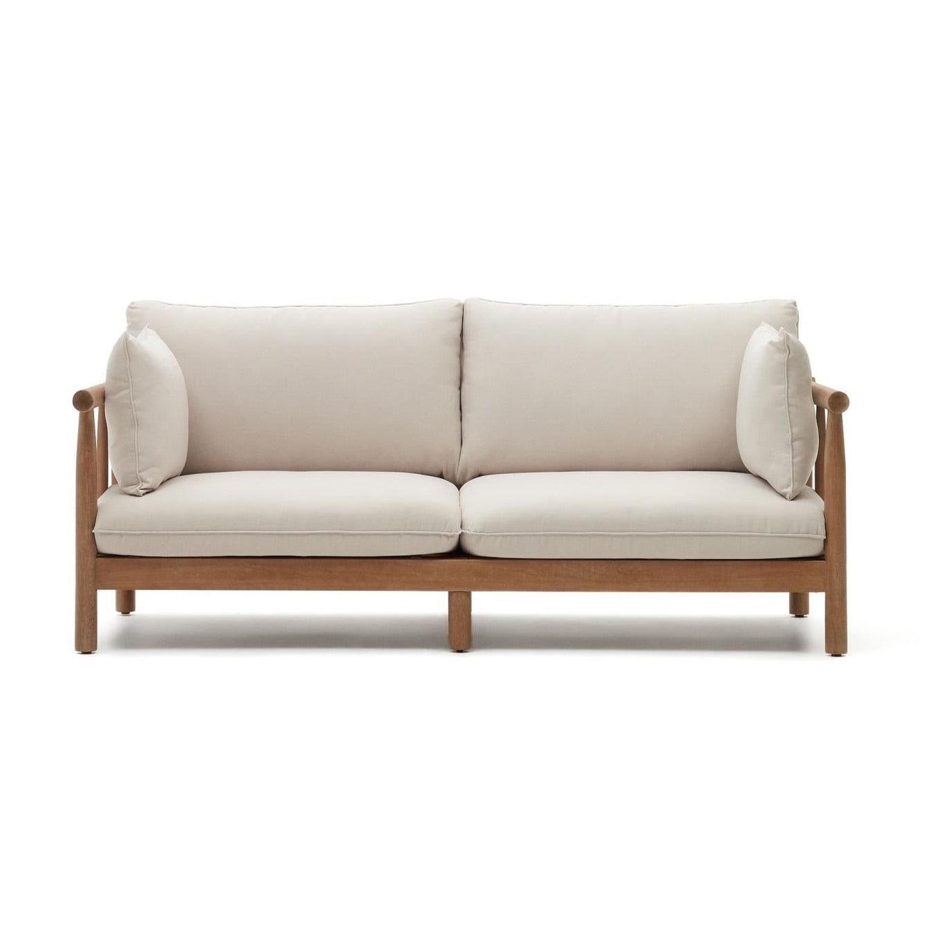 Sofa ogrodowa 2-osobowa SACOVA lite drewno eukaliptusowe La Forma Eye on Design