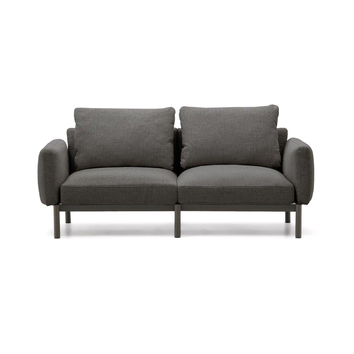 Sofa ogrodowa 2-osobowa SORELLS szary La Forma Eye on Design