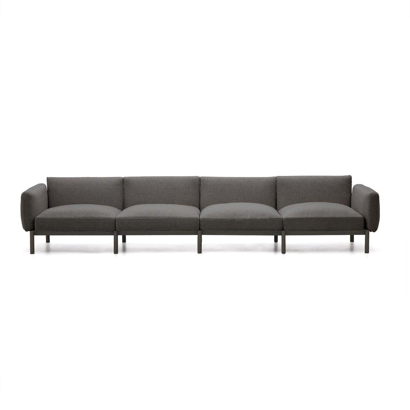 Sofa ogrodowa 4-osobowa SORELLS szary La Forma Eye on Design