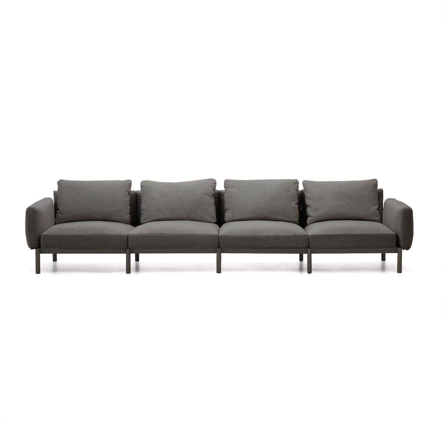 Sofa ogrodowa 4-osobowa SORELLS szary La Forma Eye on Design