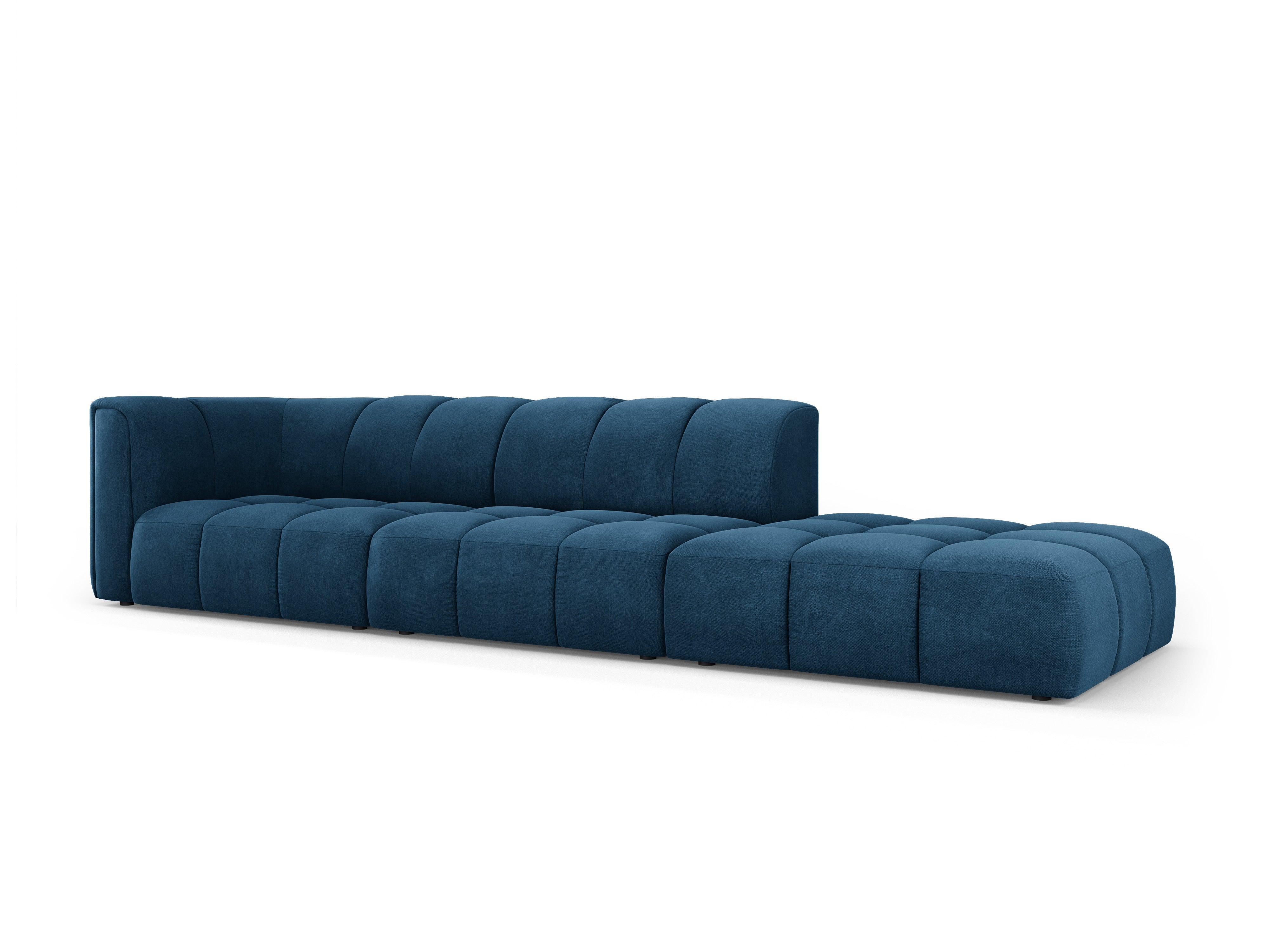 Sofa prawostronna FRANCESCA granat królewski szenil – Besolux