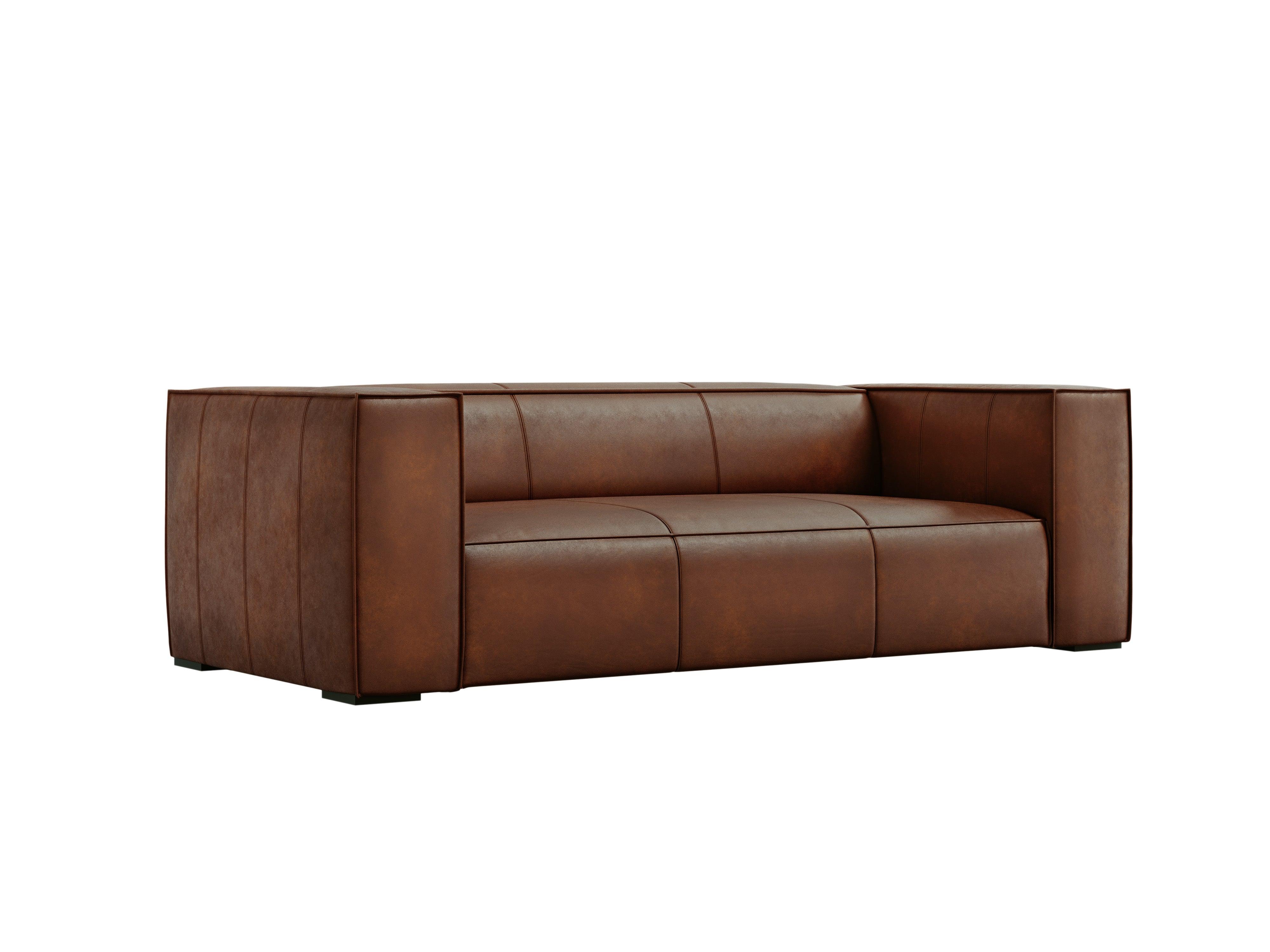 Sofa skórzana 3-osobowa MADAME brązowy Windsor & Co Eye on Design