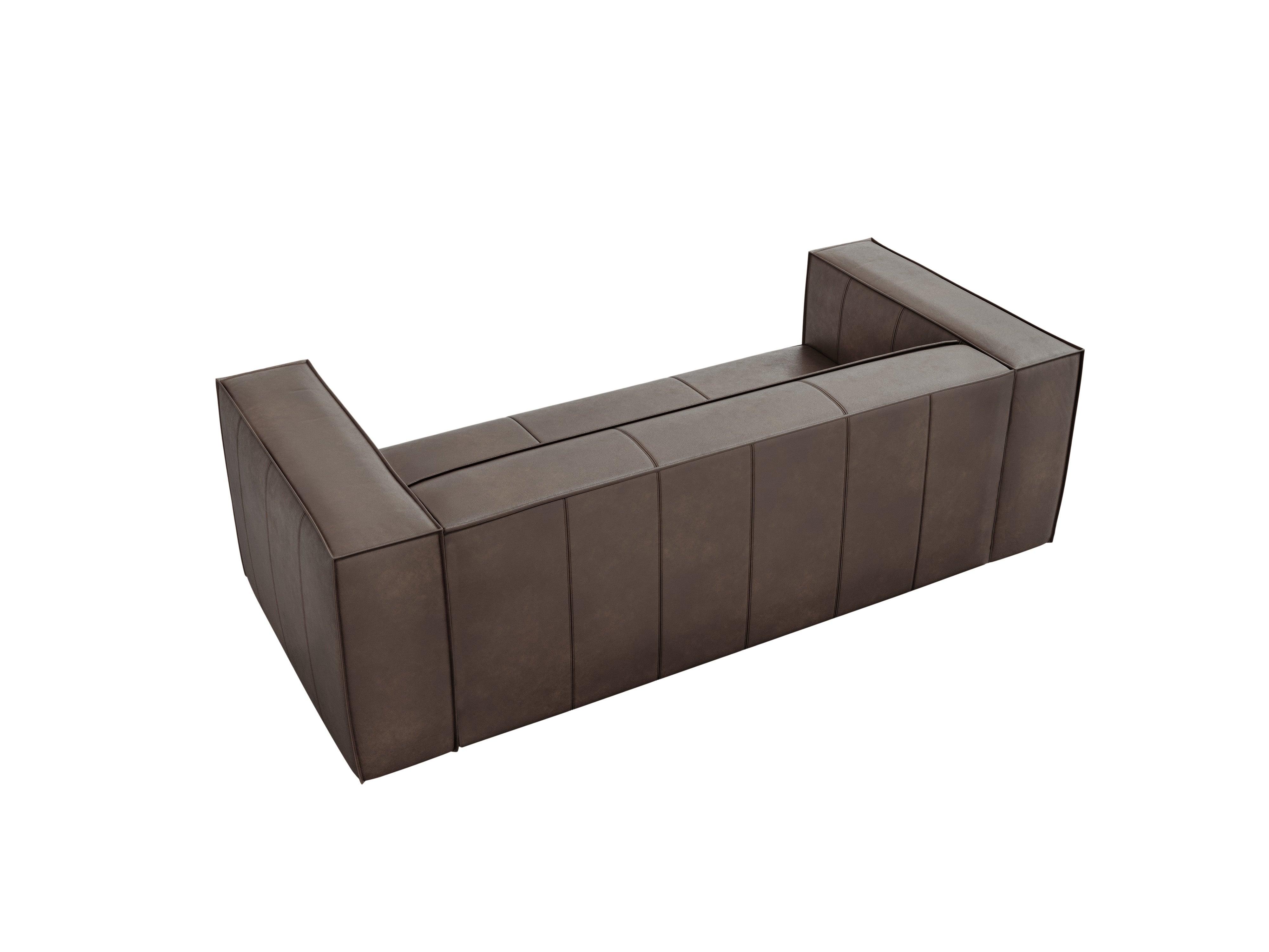 Sofa skórzana 3-osobowa MADAME oliwkowy brąz Windsor & Co Eye on Design