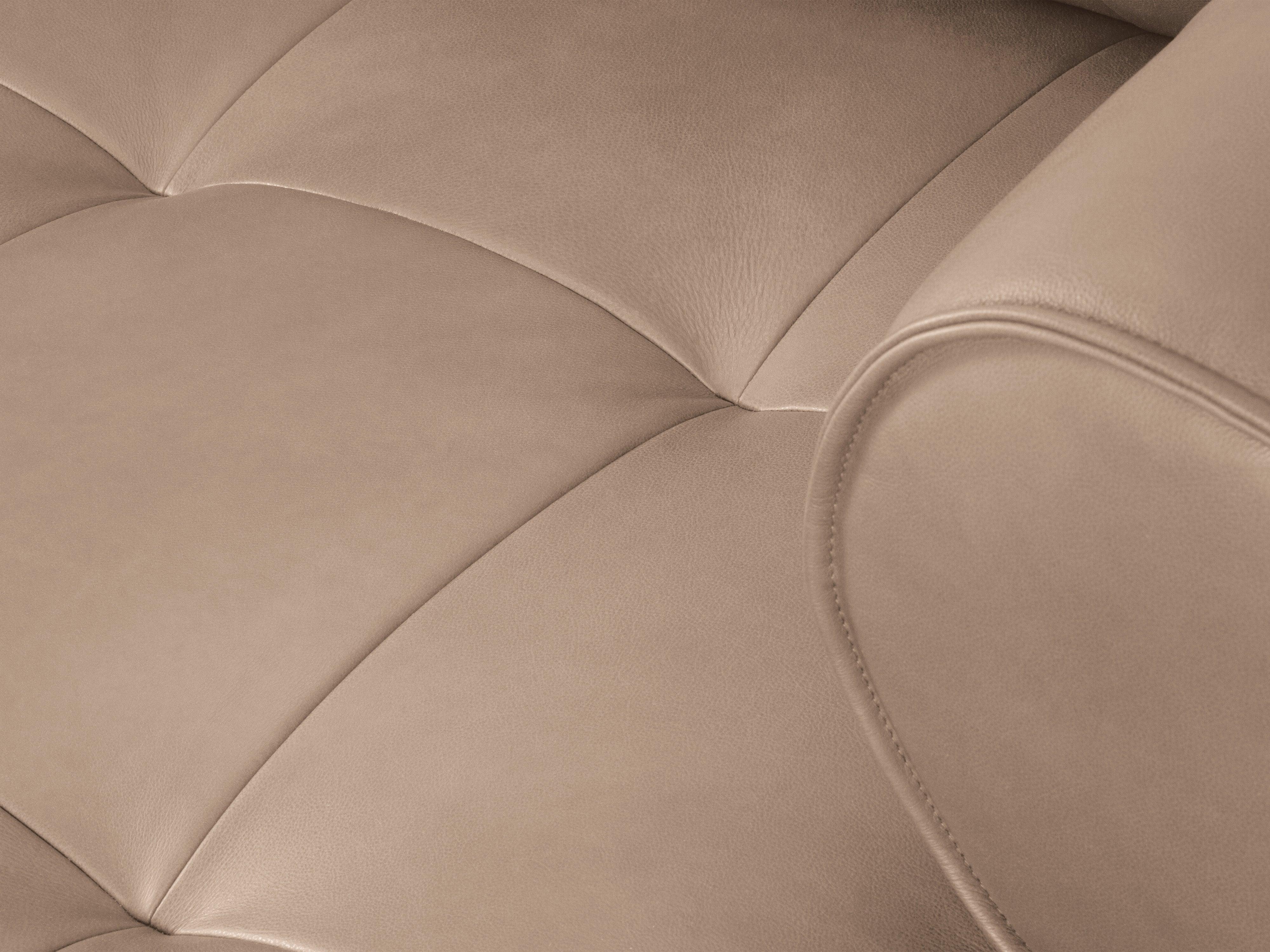 Sofa skórzana 4-osobowa LILY cappuccino Maison Heritage Eye on Design