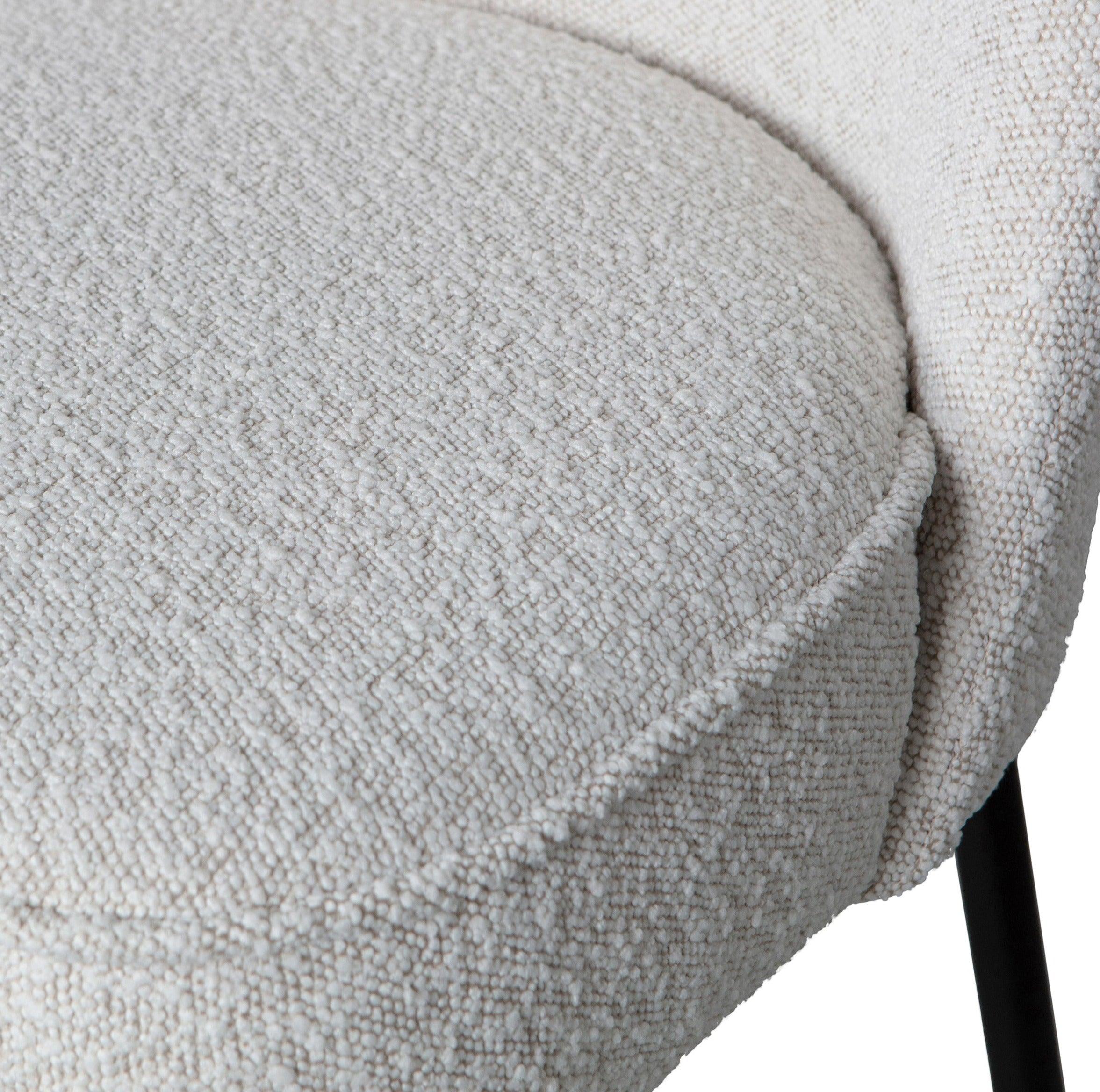 Sofa VOGUE boucle biały do salonu – Woood