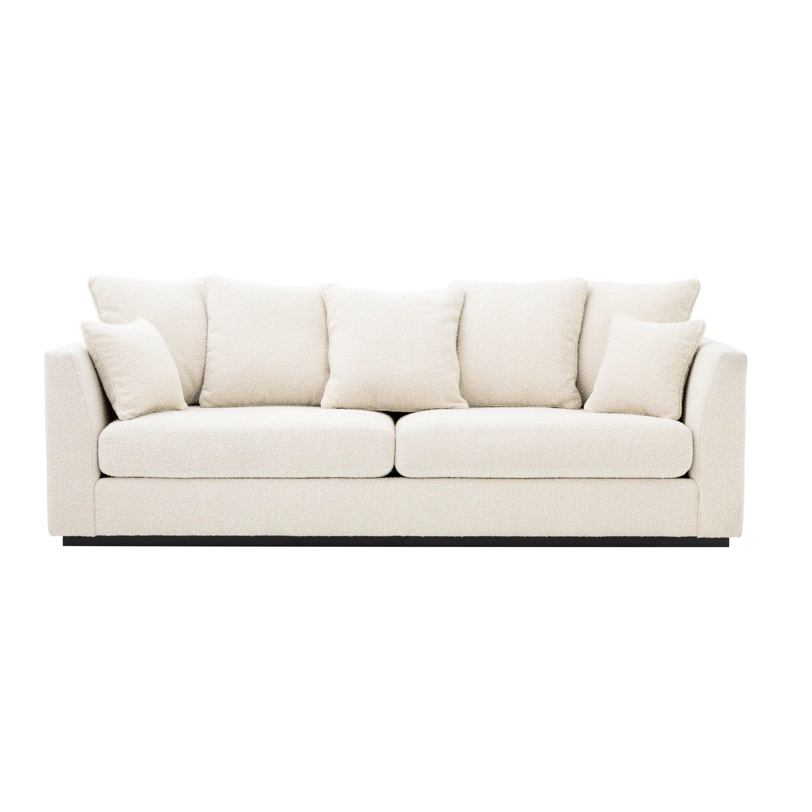 Sofa w tkaninie boucle TAYLOR kremowy Eichholtz Eye on Design
