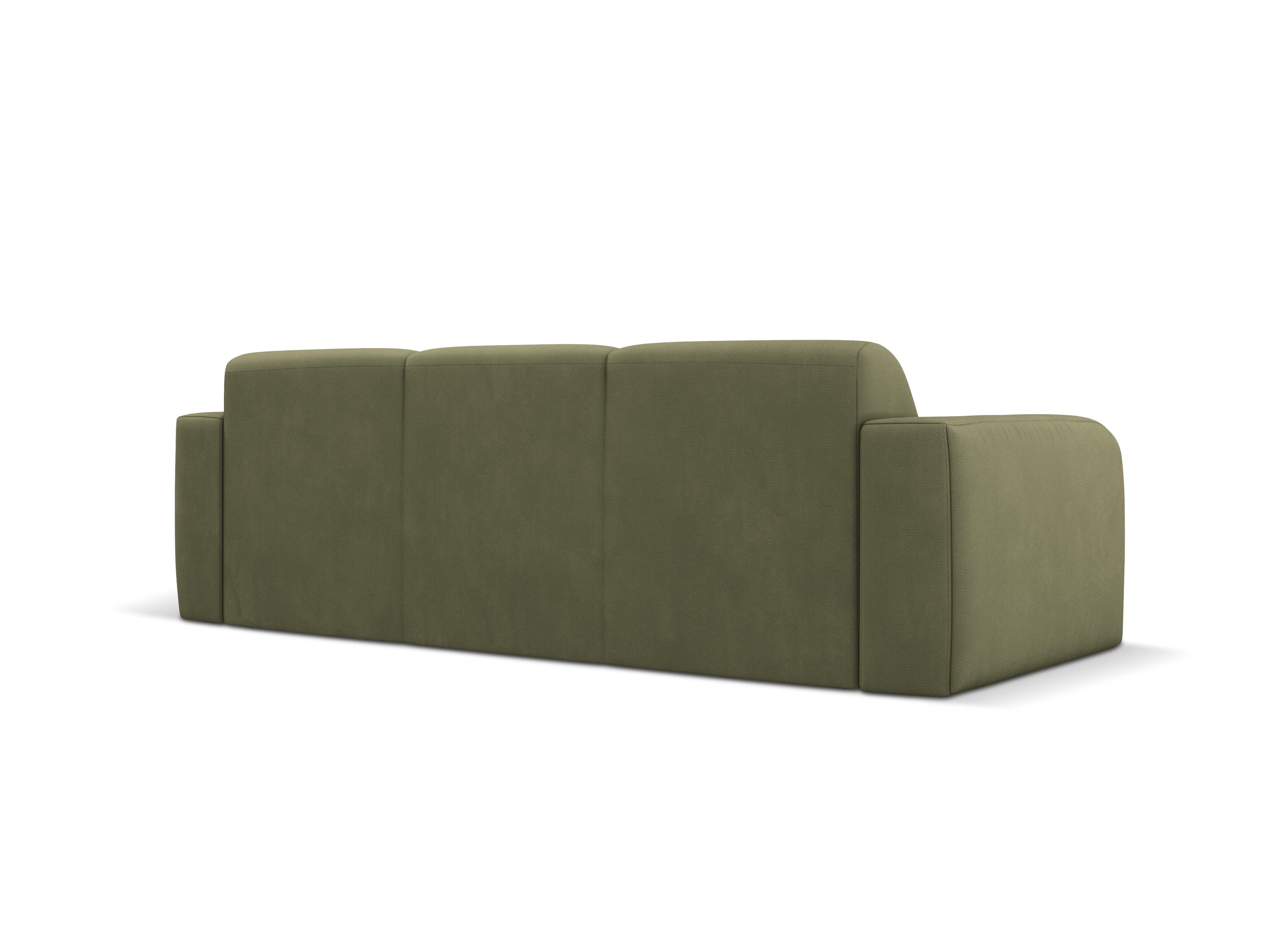 Sofa w tkaninie chenillowej 3-osobowa LOLA jasnozielony Windsor & Co Eye on Design