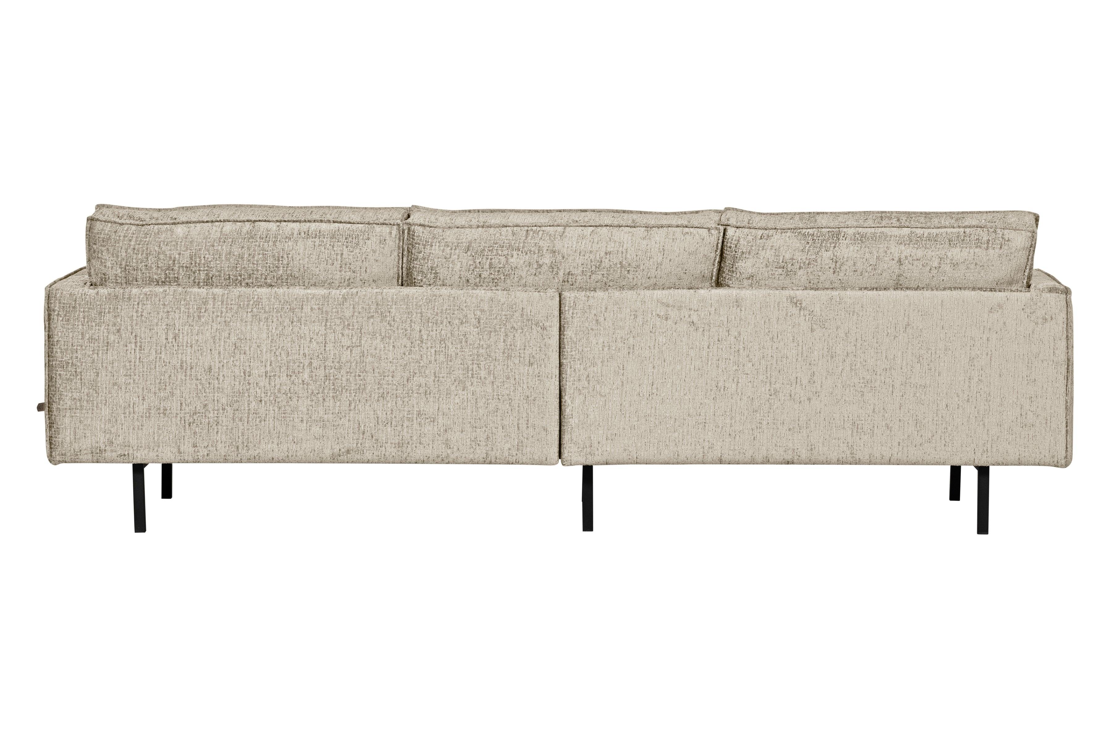 Sofa welurowa 3-osobowa RODEO beżowy Be Pure Eye on Design