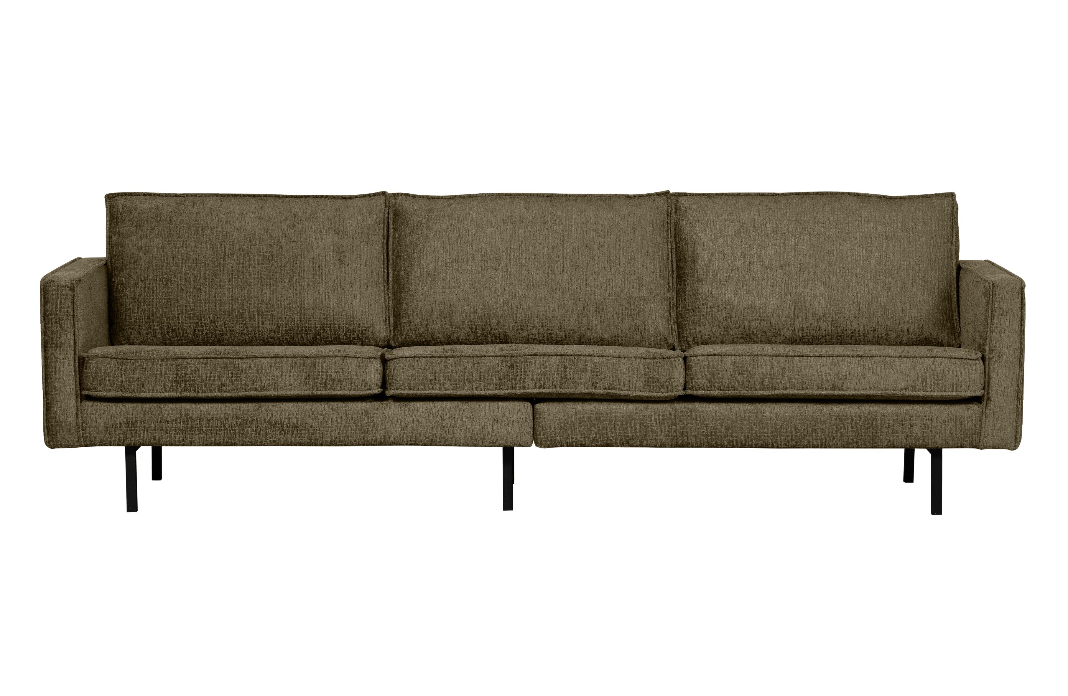 Sofa welurowa 3-osobowa RODEO ciemnozielony Be Pure Eye on Design