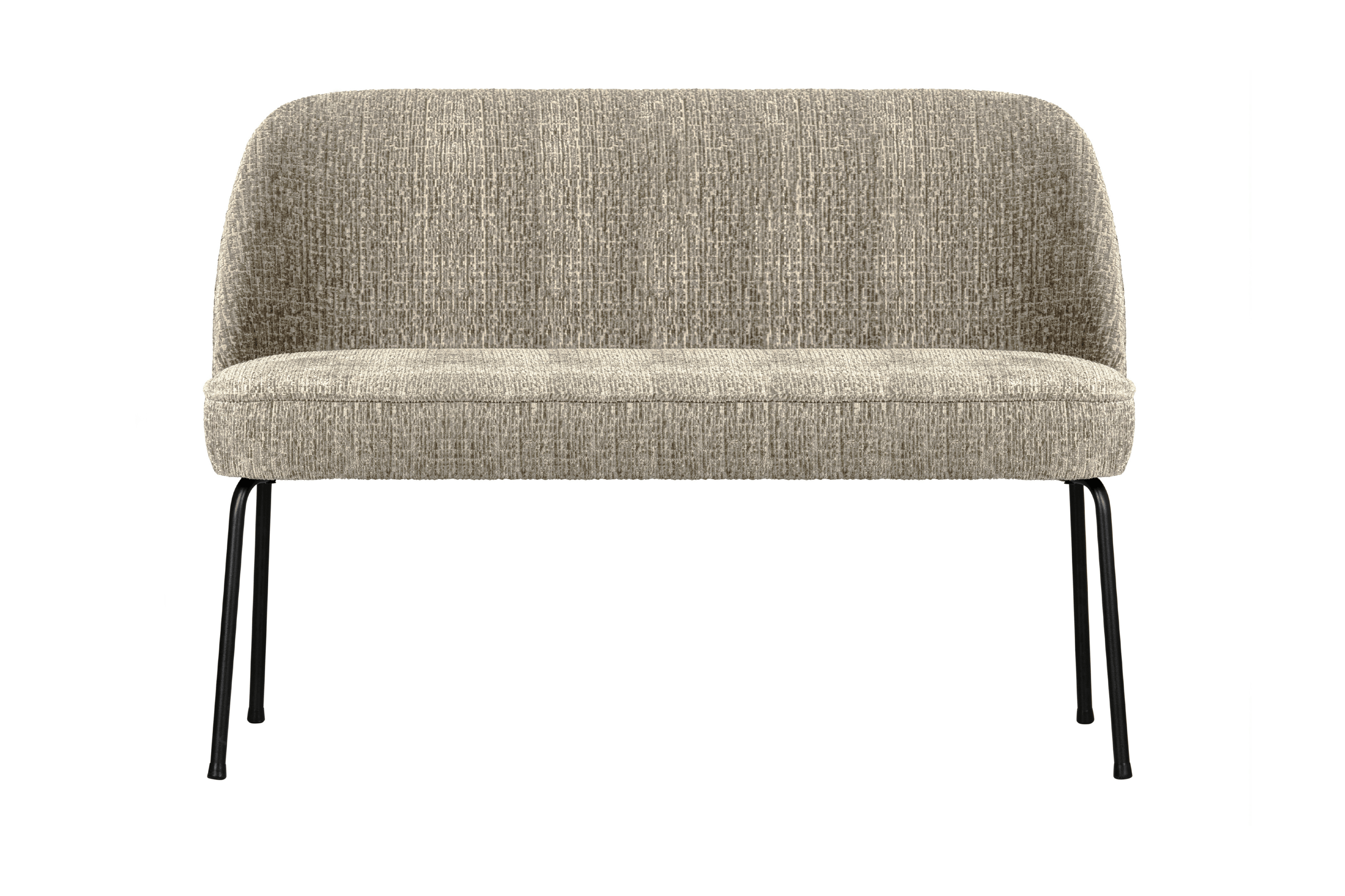 Sofa welurowa VOGUE STRUCTURE WHEATFIELD beżowy – Woood
