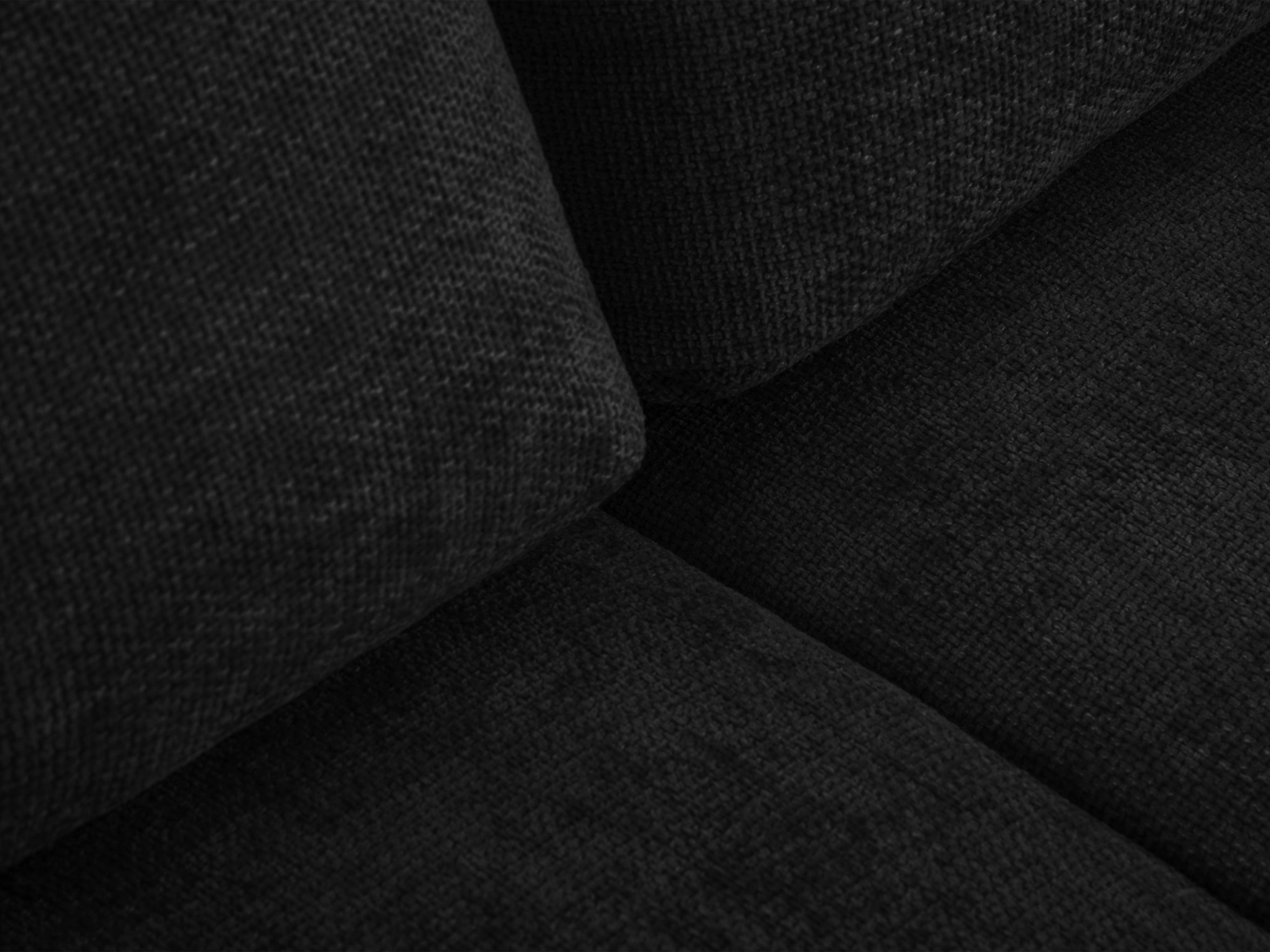 Sofa z funkcją spania MATERA czarny szenil Cosmopolitan Design Eye on Design