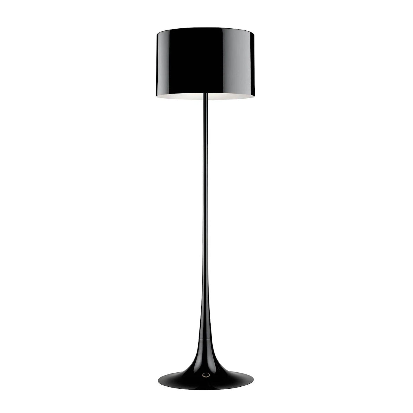 Vloerlamp SPUN LIGHT zwart