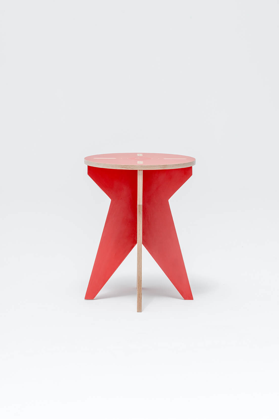 ST STOOL red