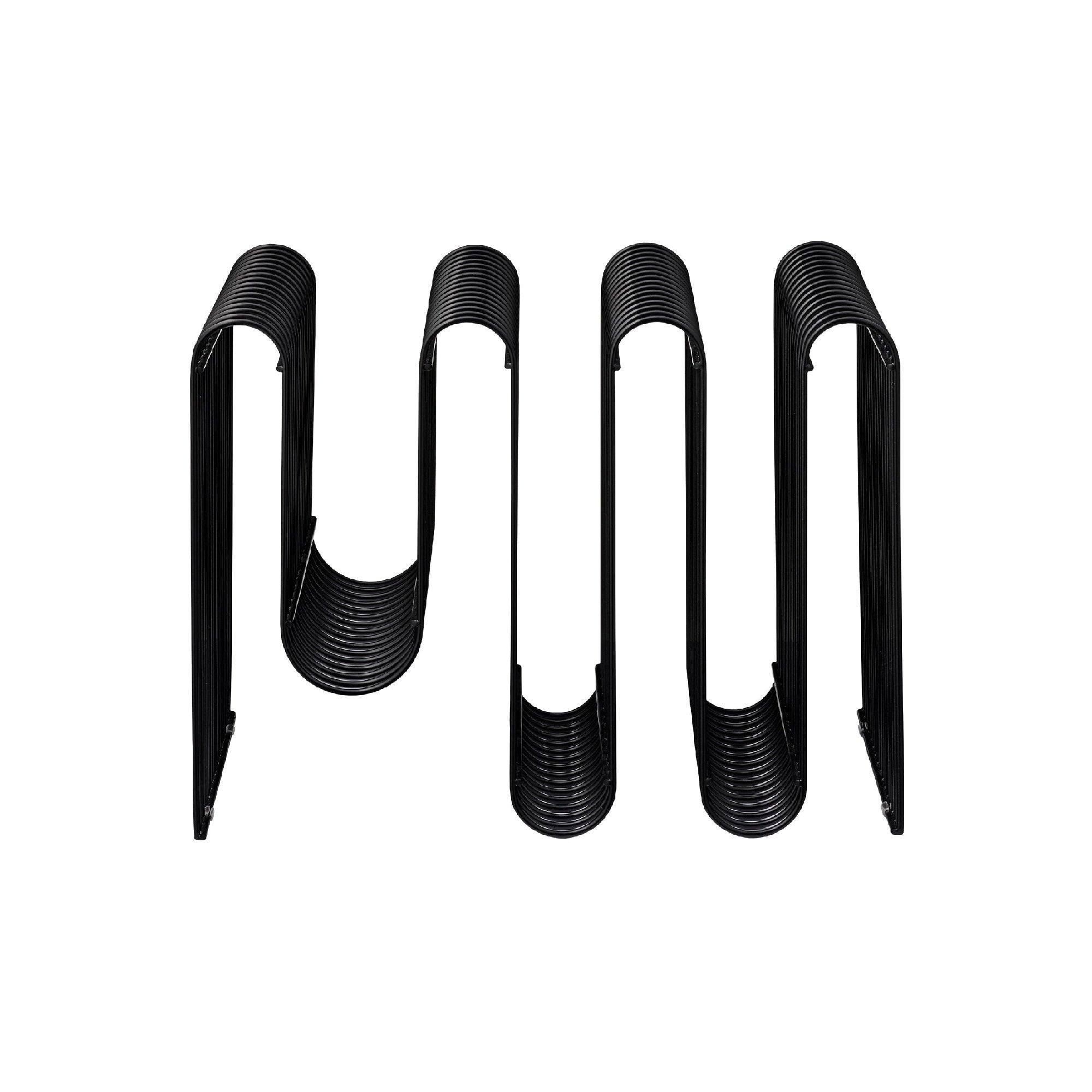 Stojak na czasopisma CURVA czarny AYTM Eye on Design