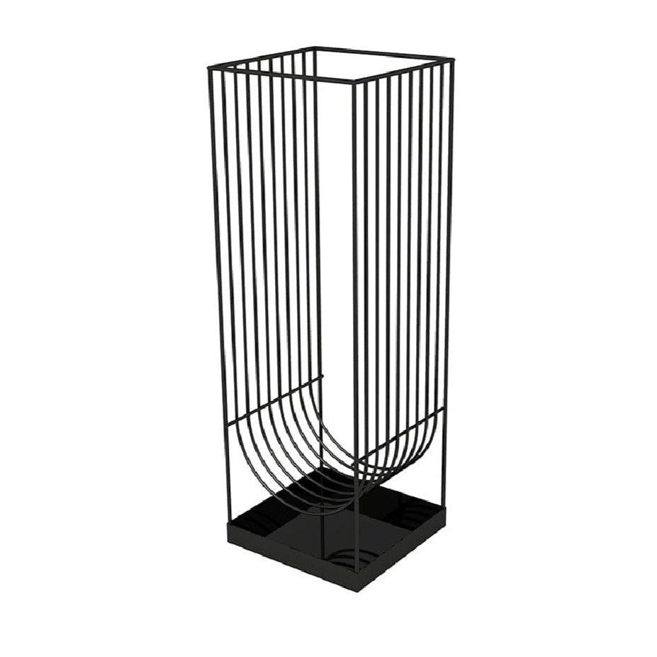 Stojak na parasole CURVA czarny AYTM Eye on Design