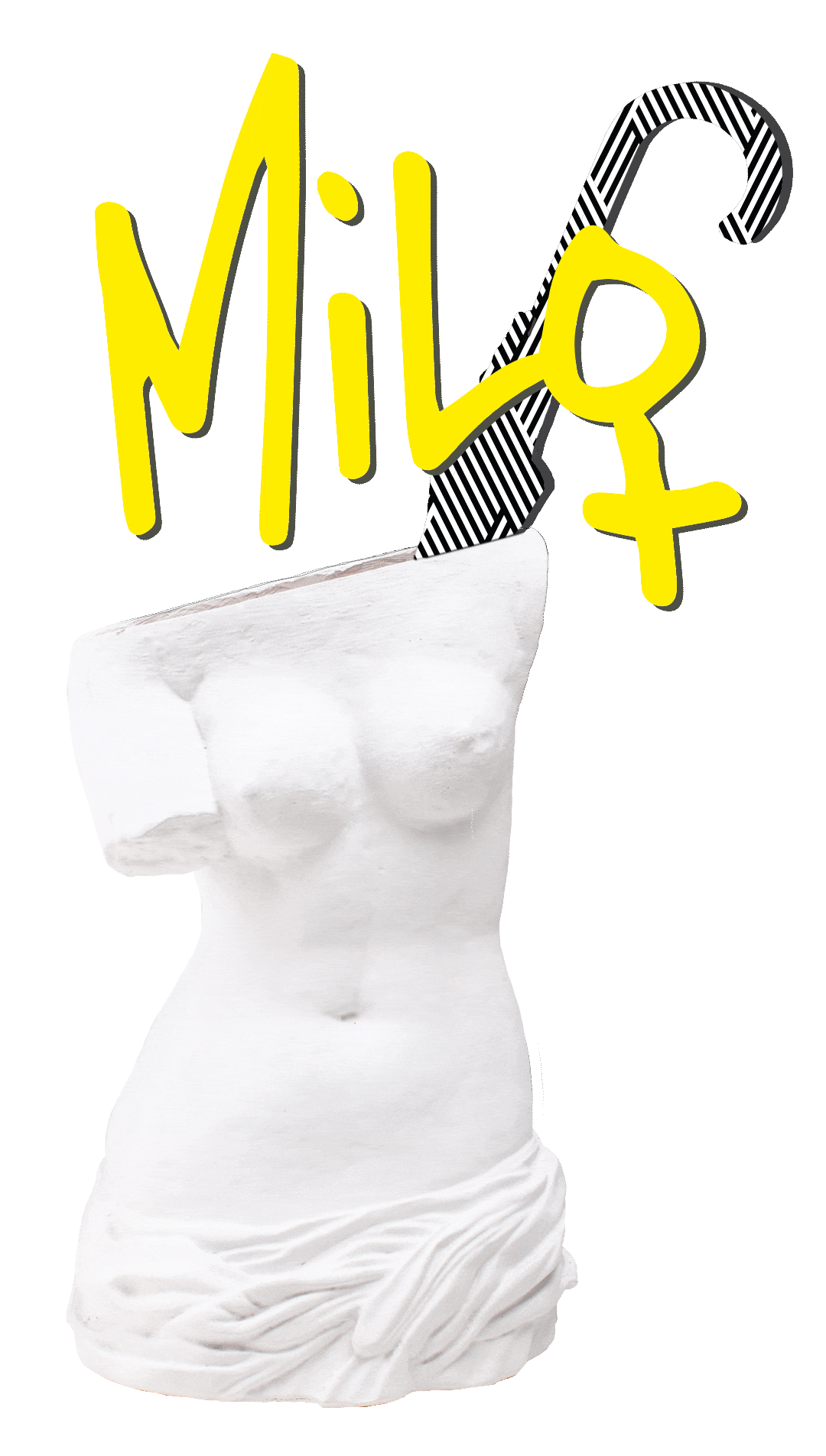 Stojak na parasole MILO biały Seletti Eye on Design