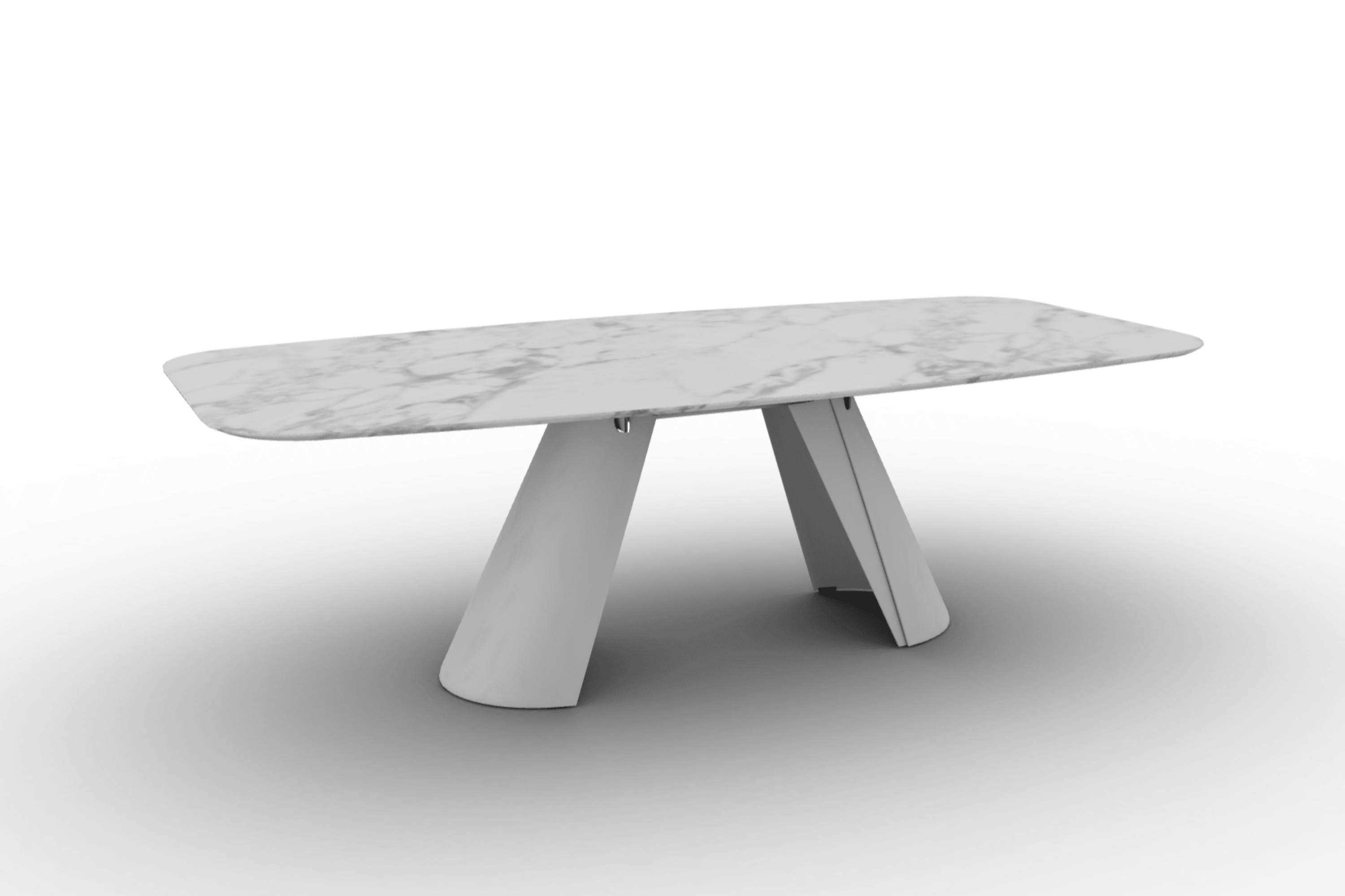 Stół APIAN biały marmur Calligaris Eye on Design