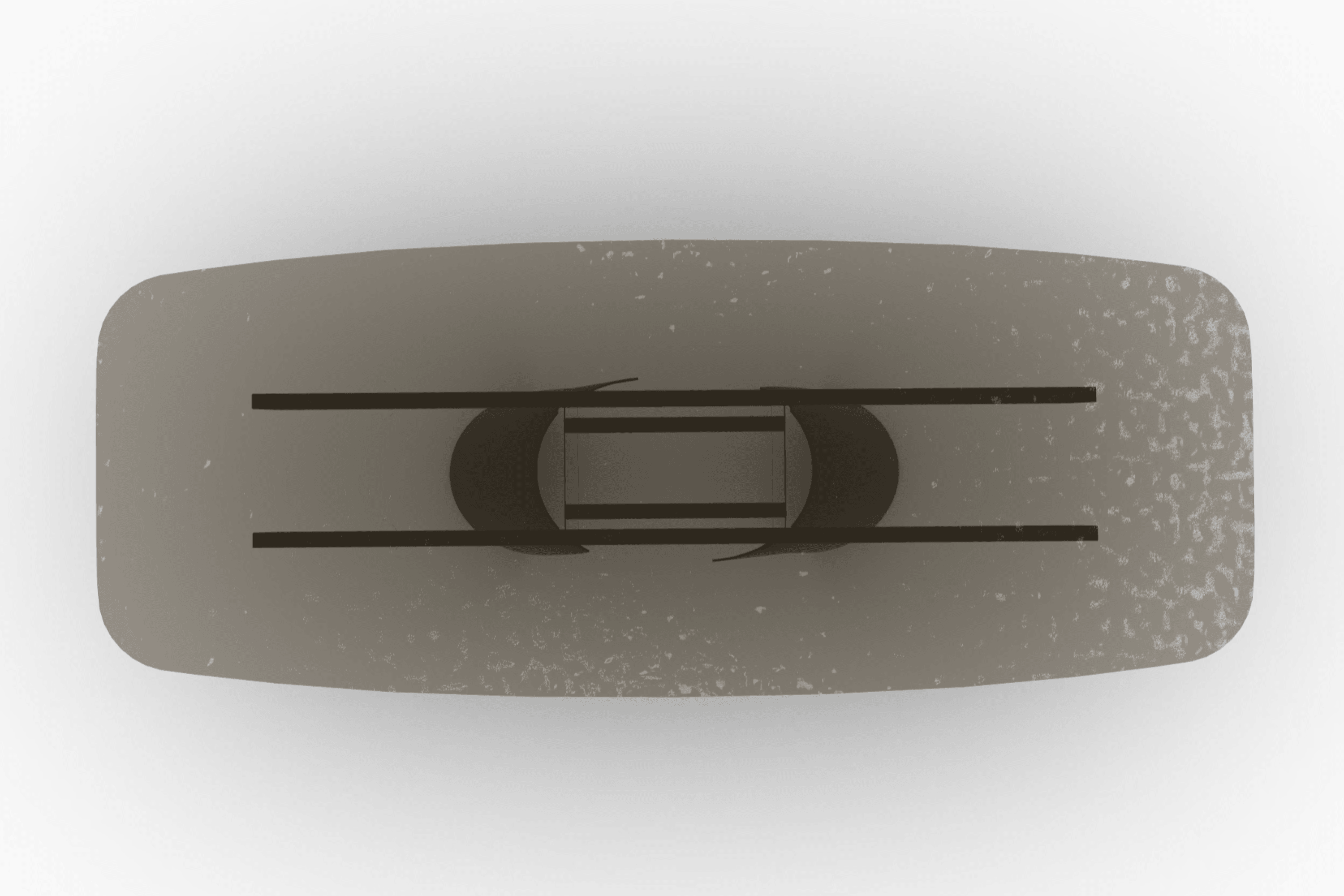 Stół APIAN brązowe szkło Calligaris Eye on Design