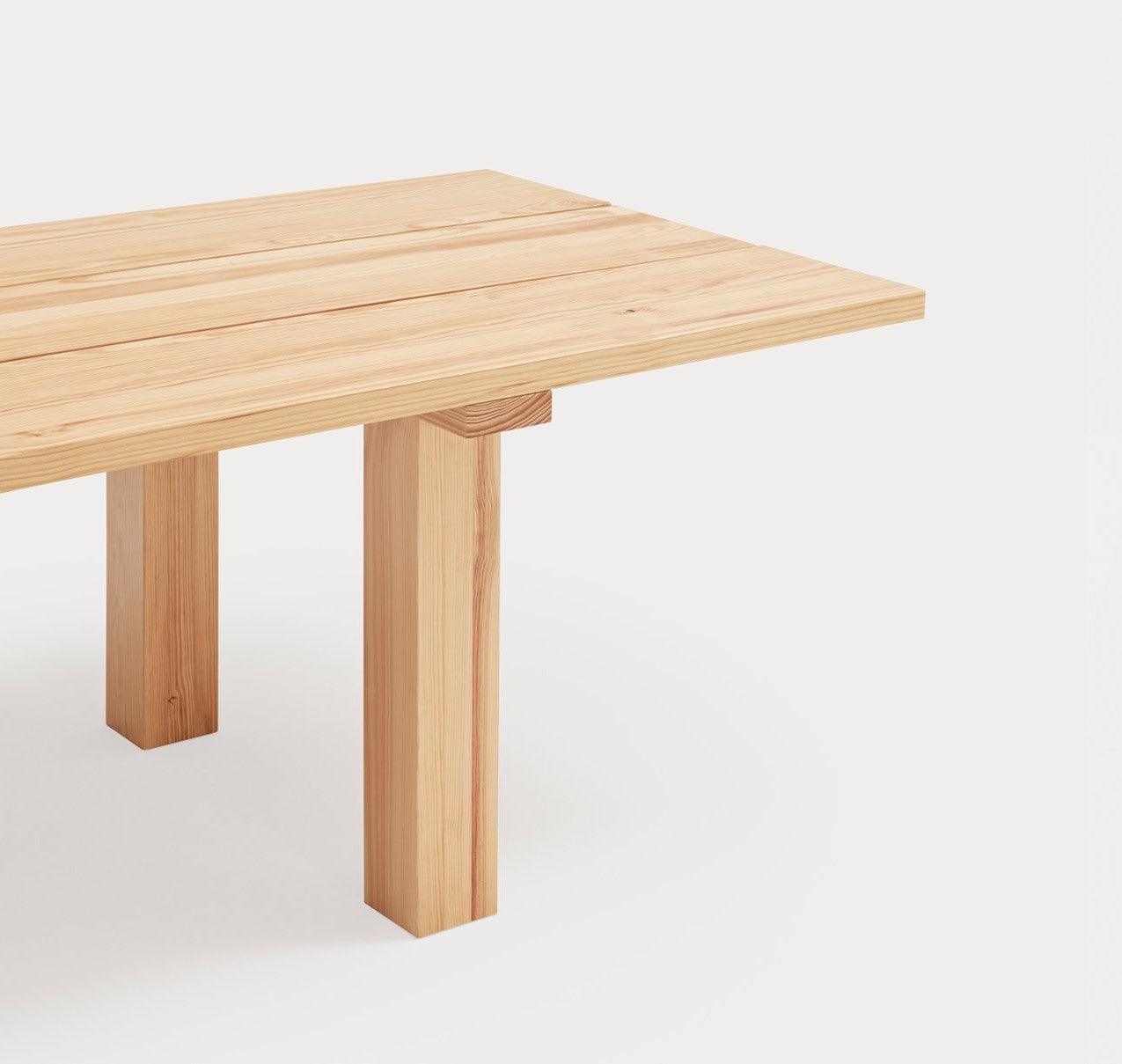 Stół BANDA drewno sosnowe Teulat Eye on Design