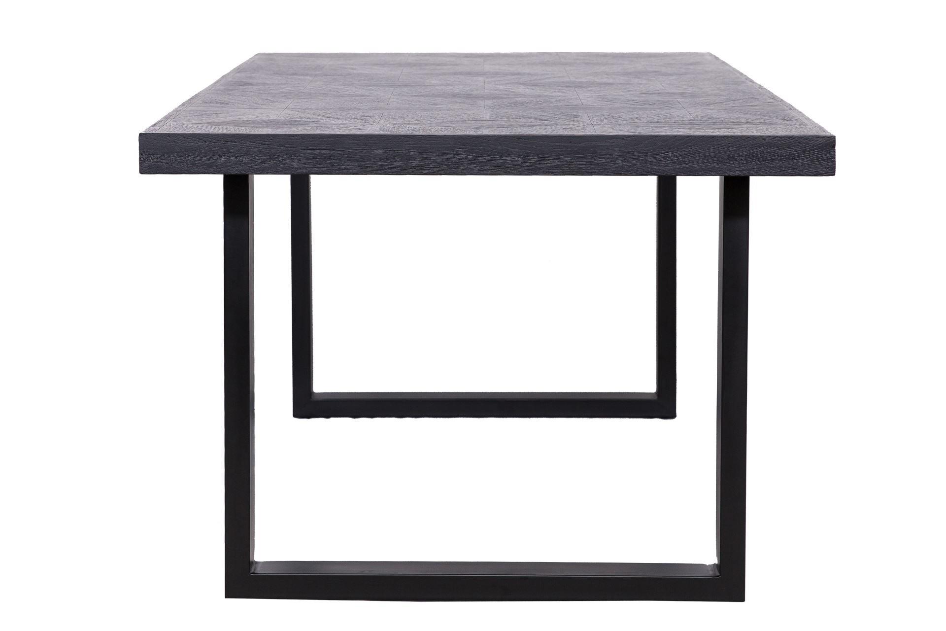 Stół BLAX czarny fornir dębowy Richmond Interiors Eye on Design