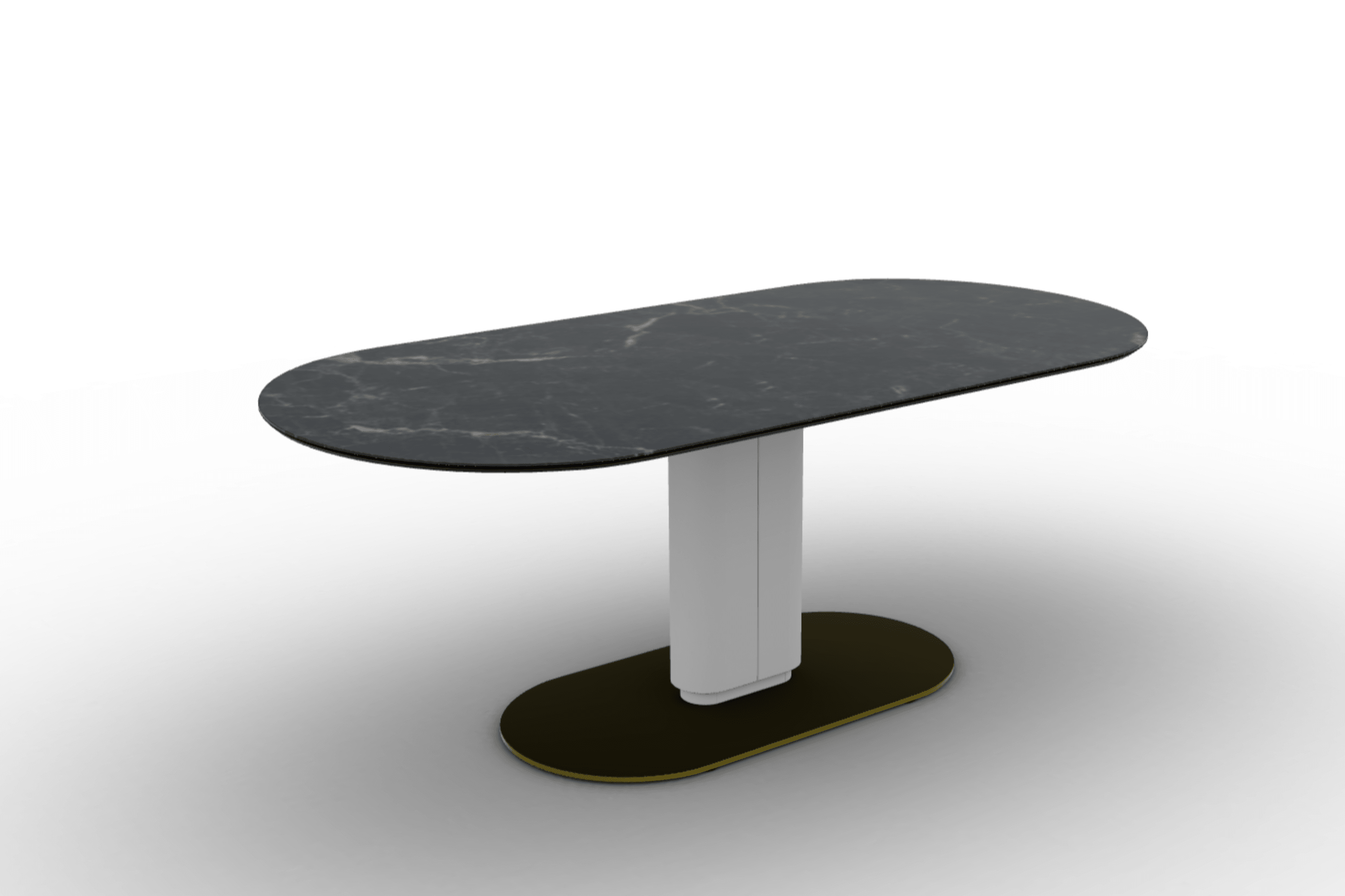 Stół CAMEO czarny marmur – ceramika