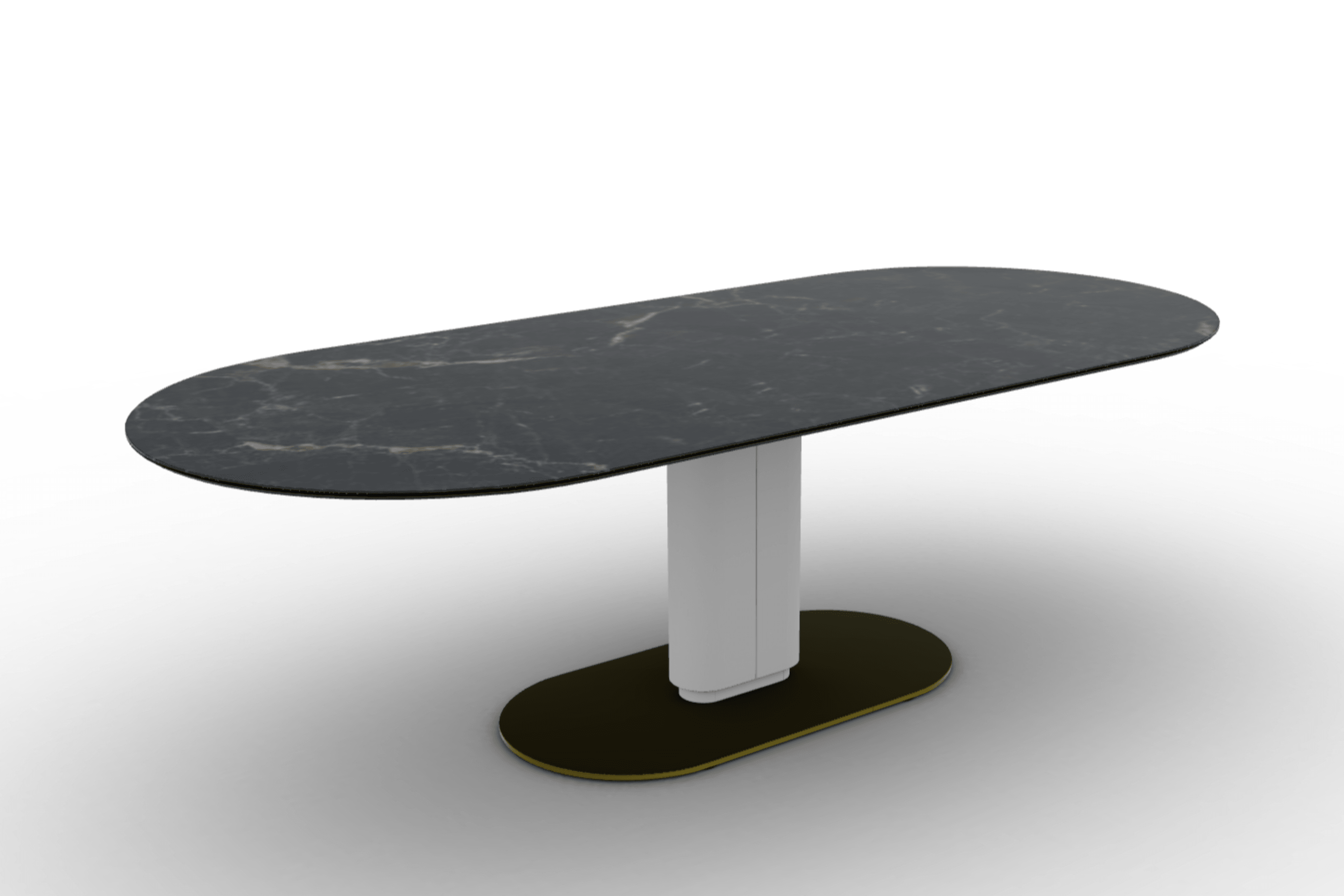 Stół CAMEO czarny marmur do jadalni – Calligaris