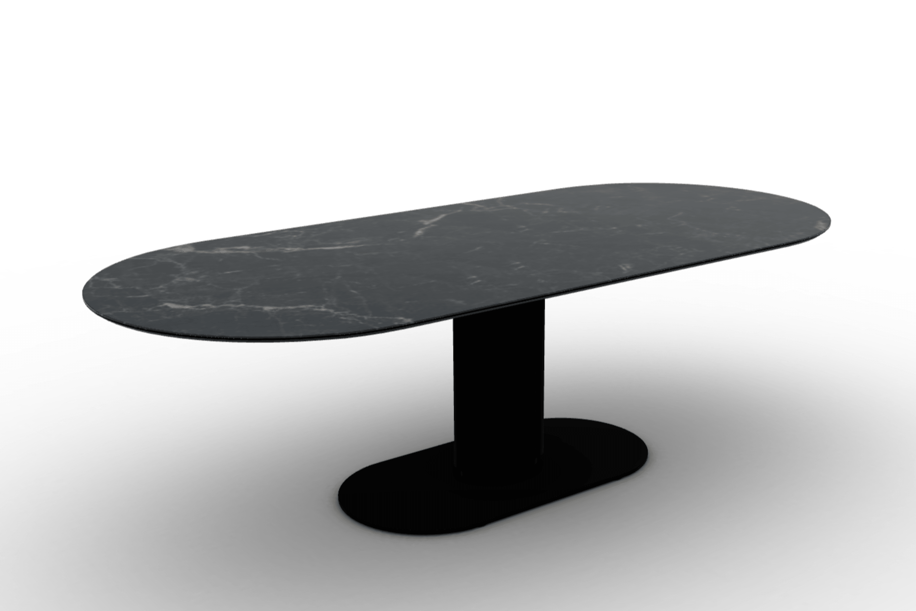 Stół CAMEO czarny marmur – ceramika, Calligaris