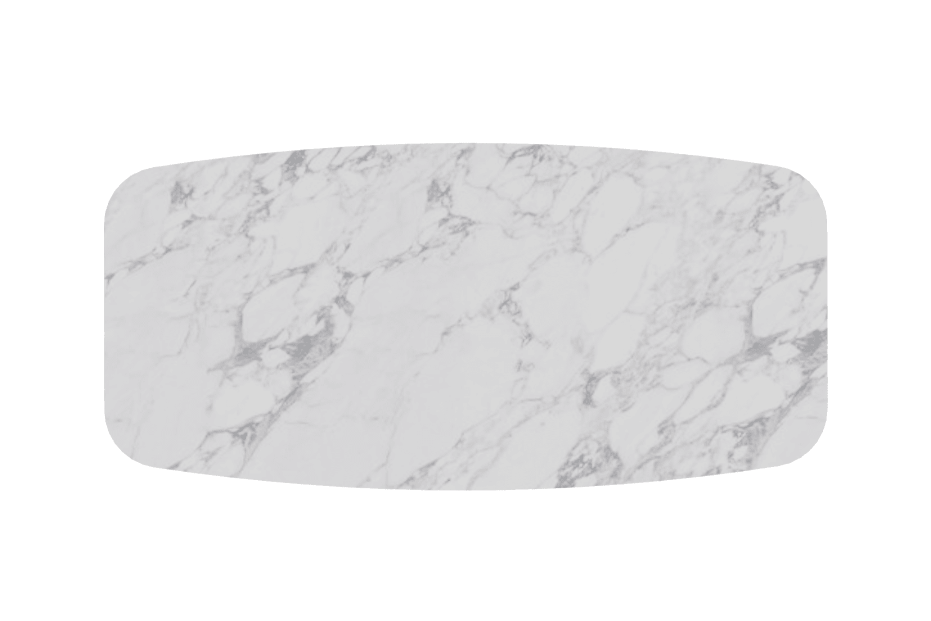 Stół CARTESIO biały marmur z drewnianą podstawą Calligaris Eye on Design