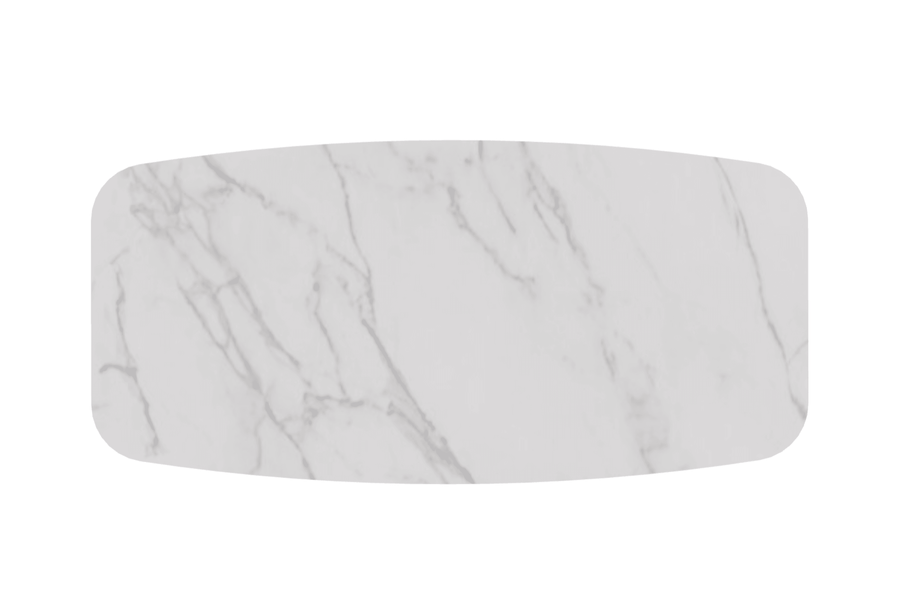 Stół CARTESIO kremowy marmur z metalową podstawą Calligaris Eye on Design