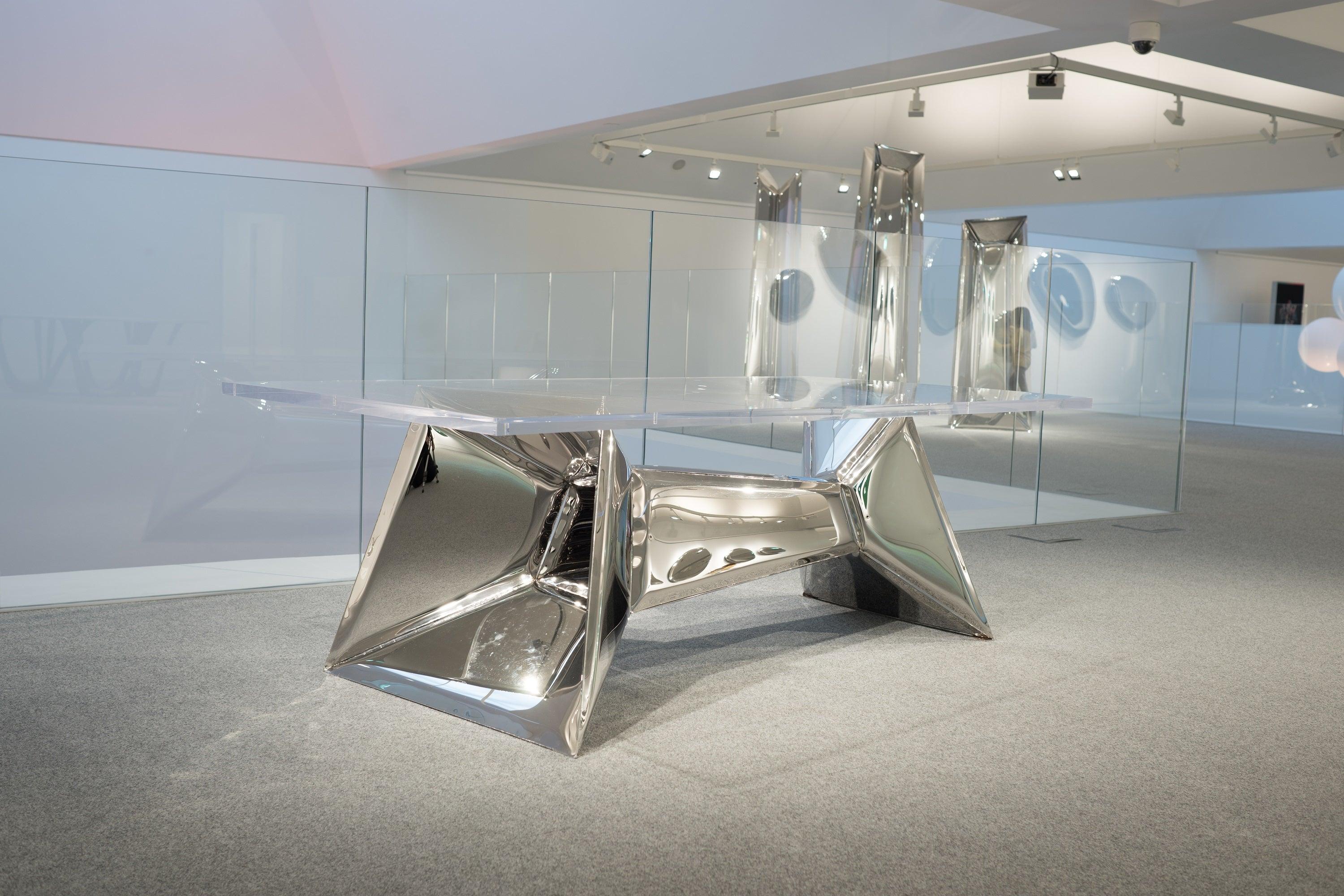 Stół CRYSTALS inox Zieta Studio Eye on Design