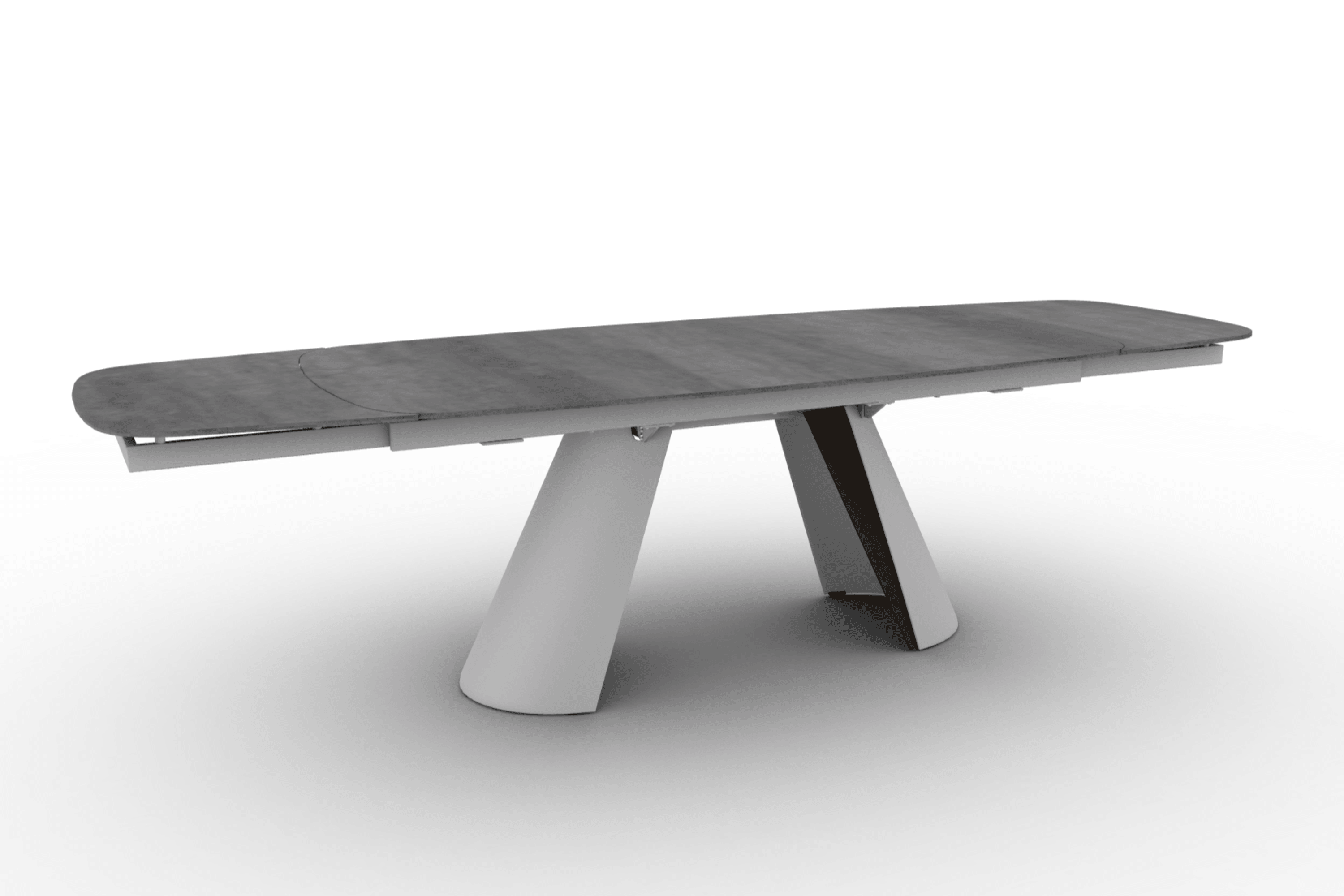 Stół elipsa rozkładany APIAN cement Calligaris Eye on Design