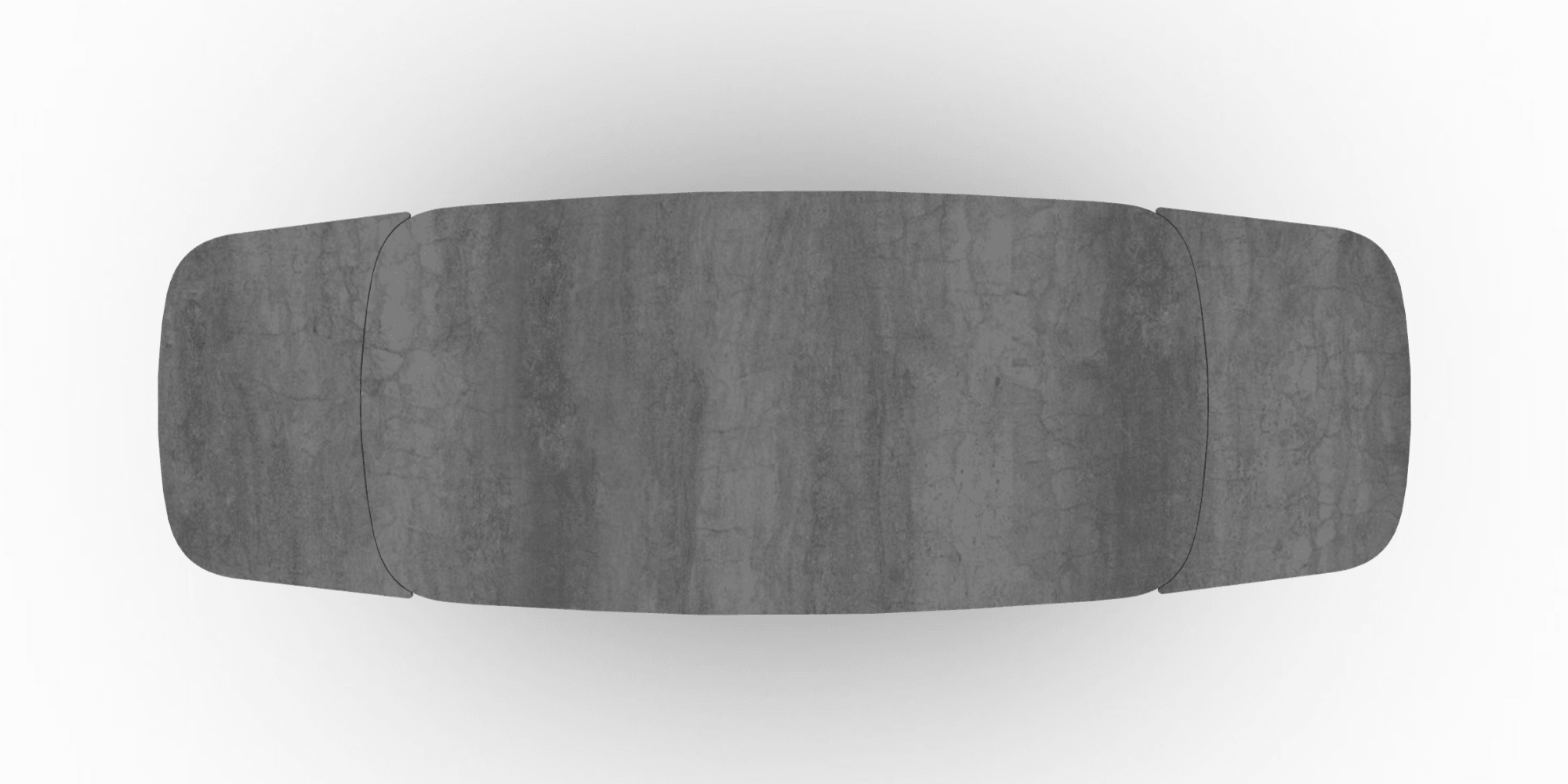 Stół elipsa rozkładany APIAN cement Calligaris Eye on Design