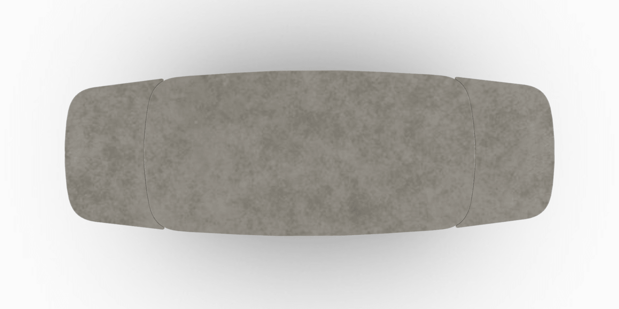 Stół elipsa rozkładany APIAN jasnoszara ceramika Calligaris Eye on Design