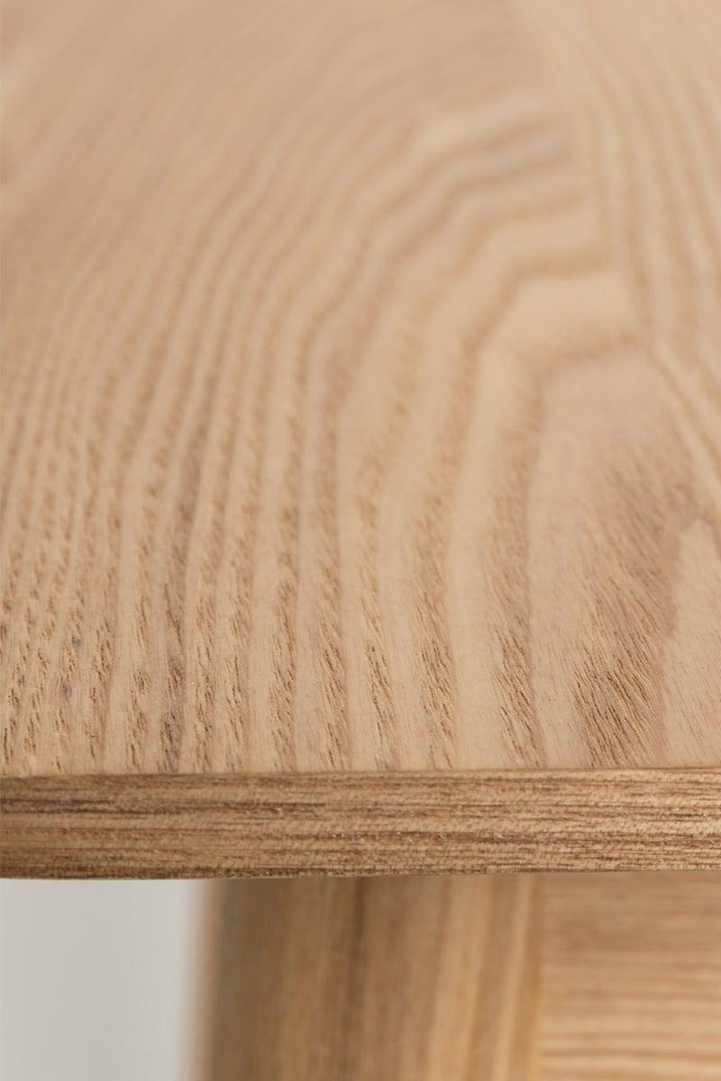 Stół GLIMPS 120/162 x 80 jesionowy Zuiver Eye on Design