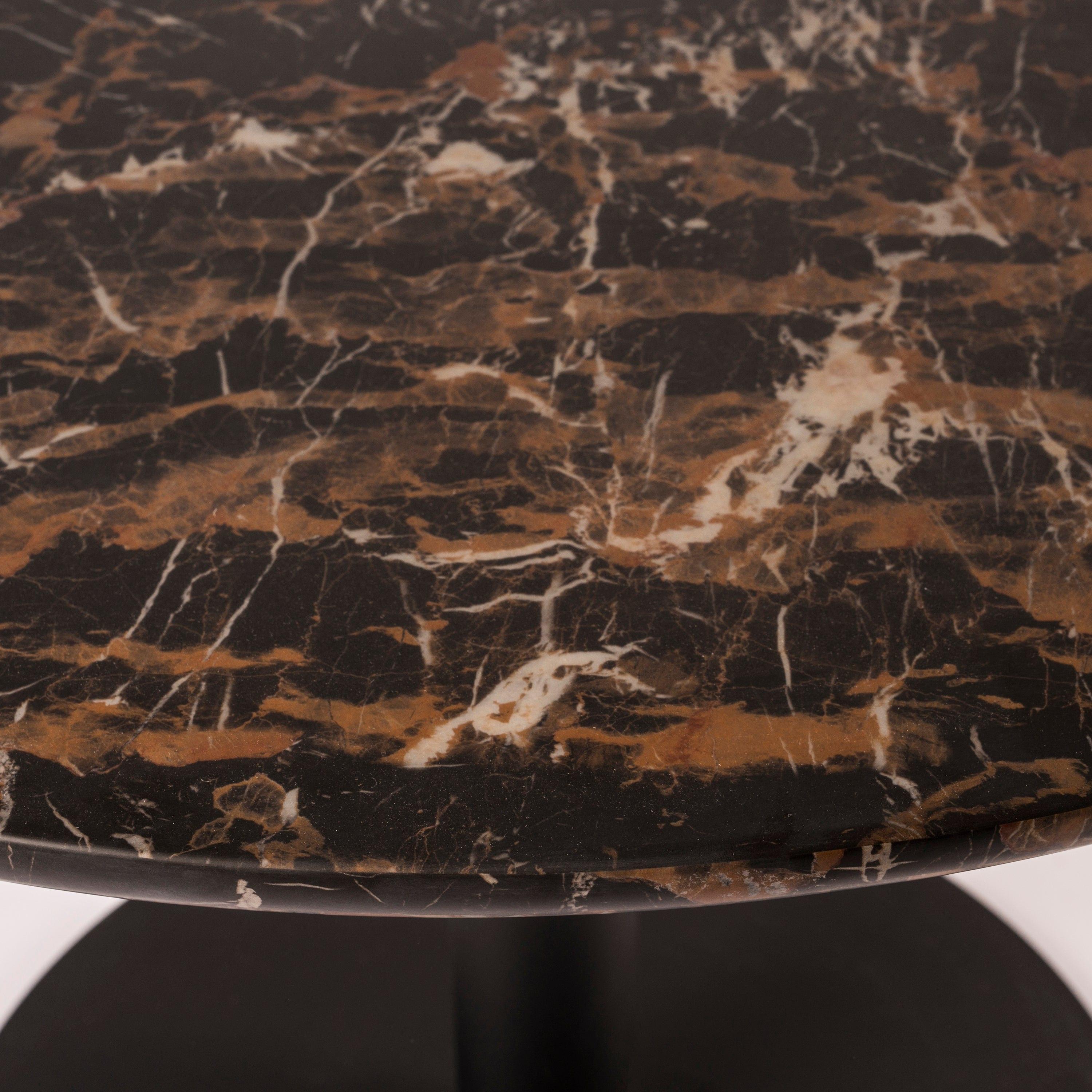 Stół jadalniany MARBLE LOOK ciemnobrązowy Pols Potten Eye on Design