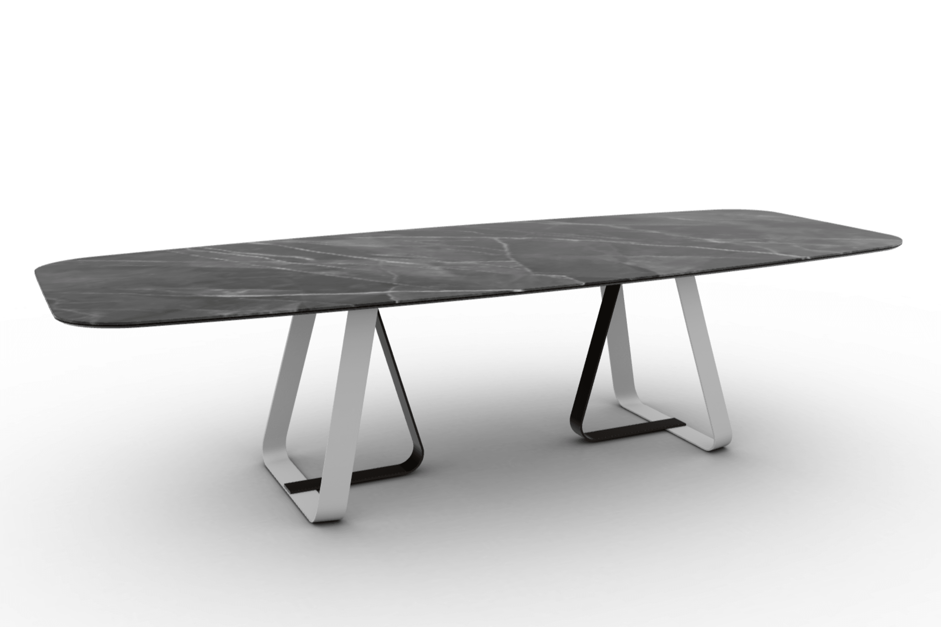 Stół jadalniany SUNSHINE antracytowy marmur Calligaris Eye on Design