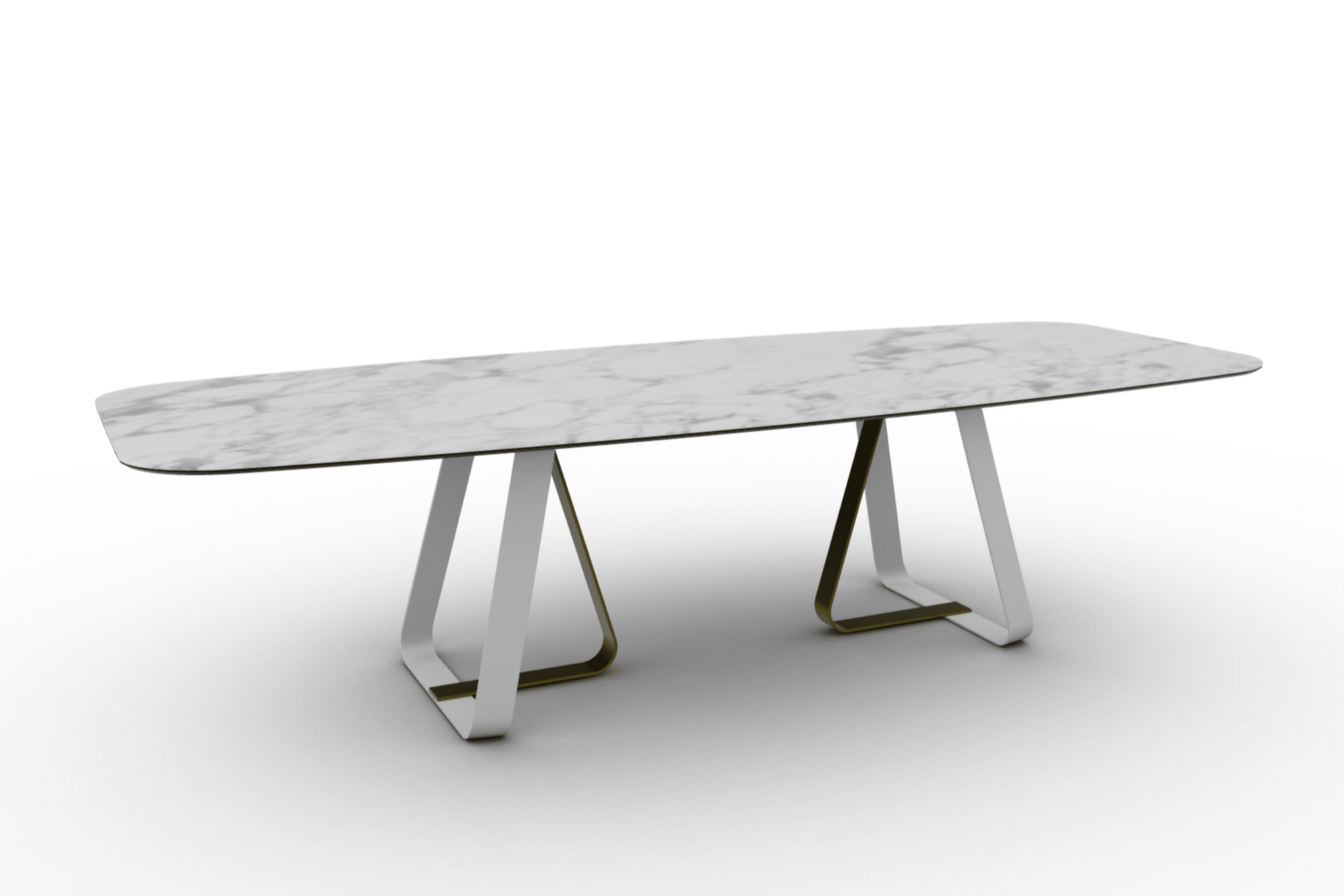 Stół jadalniany SUNSHINE biały marmur do jadalni – Calligaris