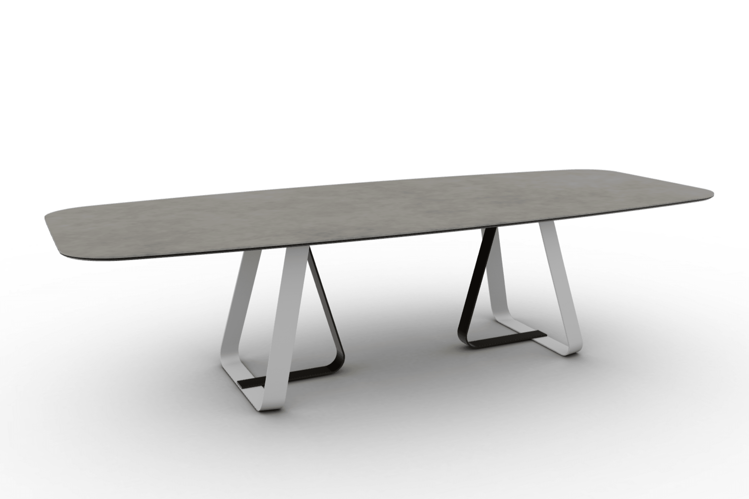 Stół jadalniany SUNSHINE jasnoszara ceramika Calligaris Eye on Design