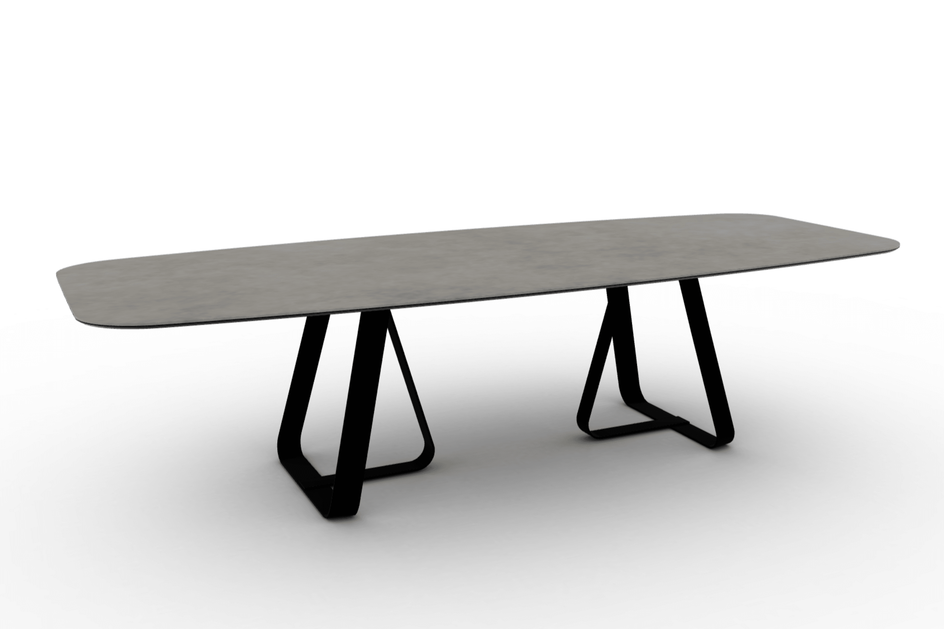 Stół jadalniany SUNSHINE jasnoszara ceramika Calligaris Eye on Design