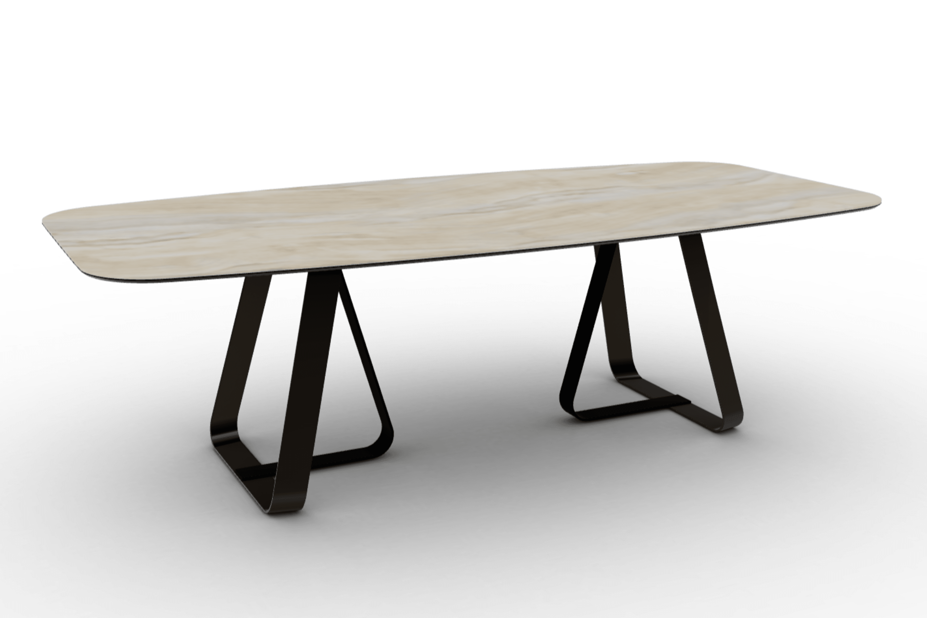 Stół jadalniany SUNSHINE piaskowy marmur – Calligaris