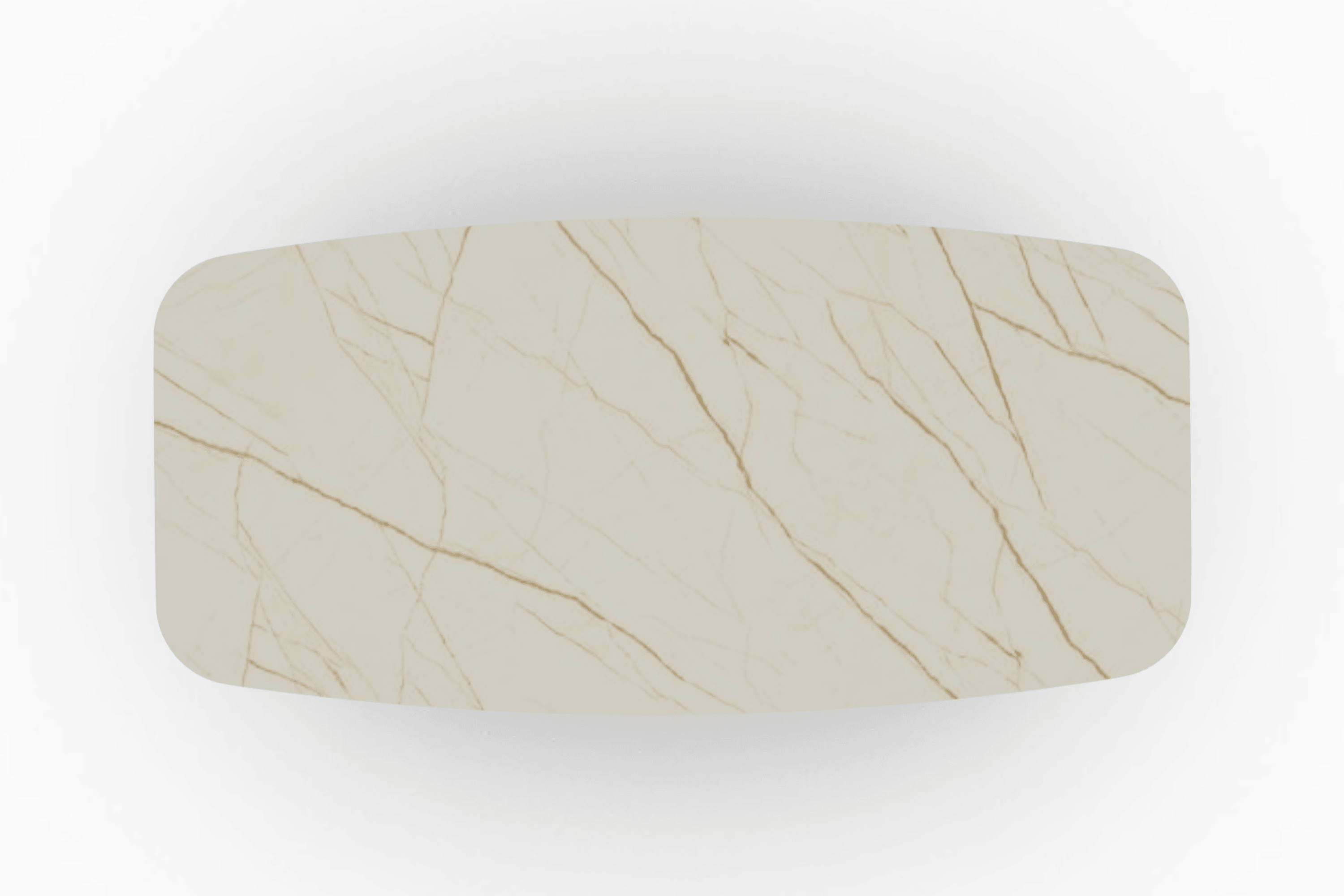 Stół jadalniany SUNSHINE złoty marmur Calligaris Eye on Design