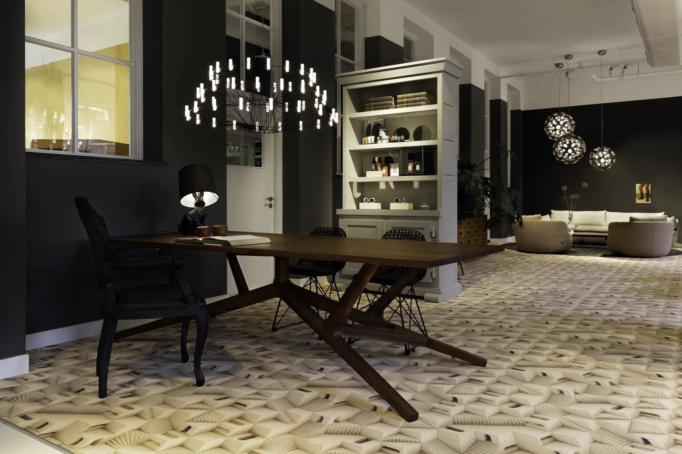 Stół LIBERTY drewno orzechowe Moooi Eye on Design