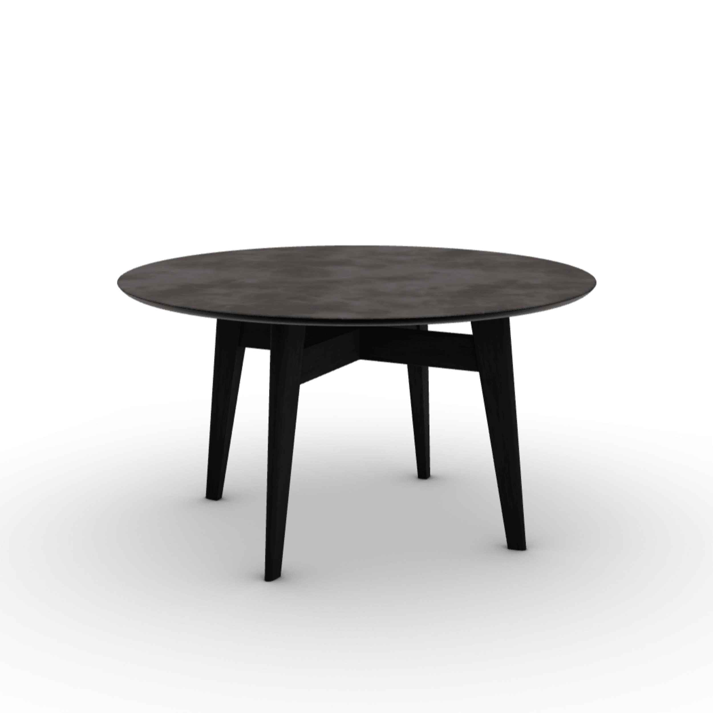 Stół okrągły ABREY ciemnoszara ceramika Calligaris Eye on Design